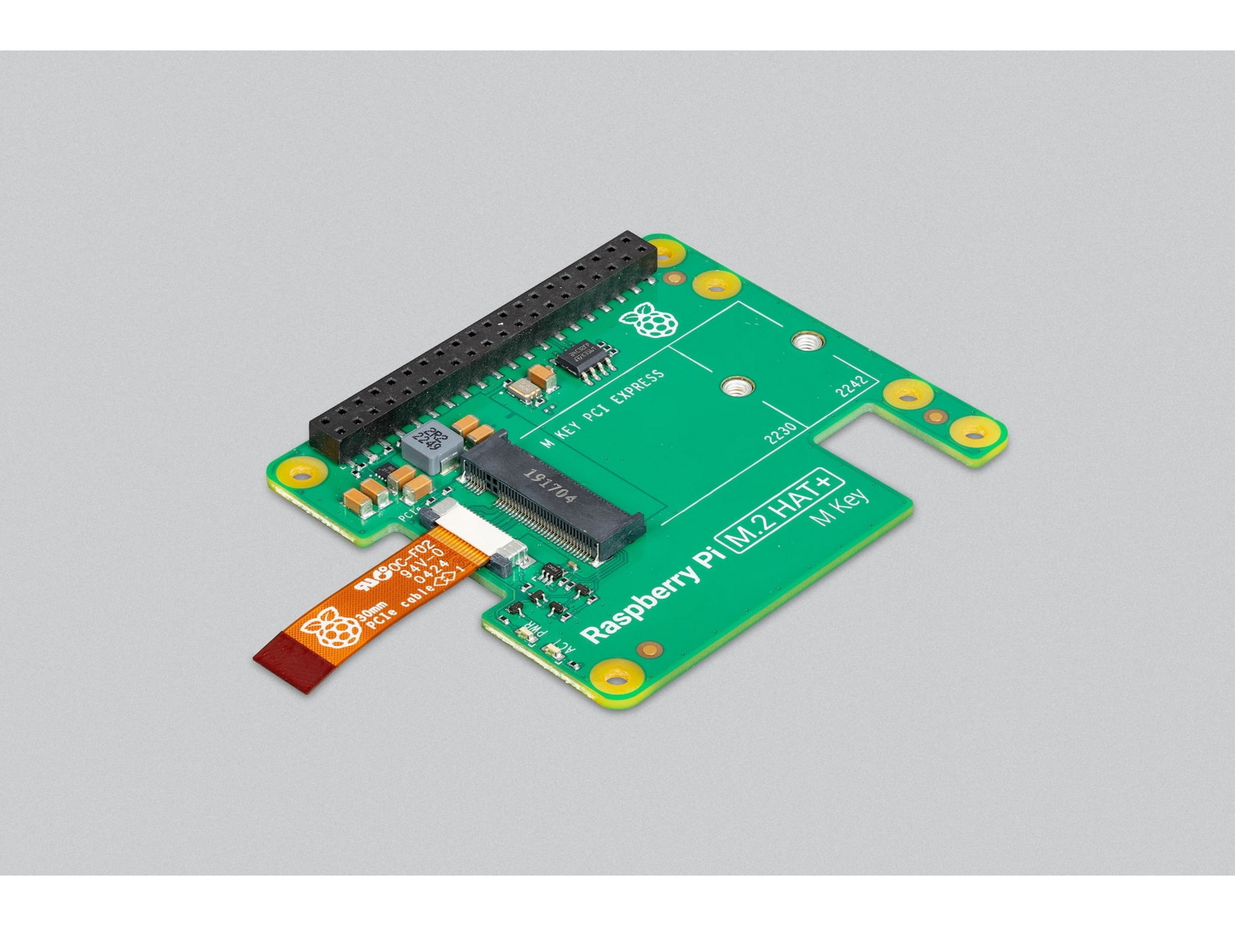 Raspberry Pi M2 Hat+ Raspberry Pi 5 Tilbehør