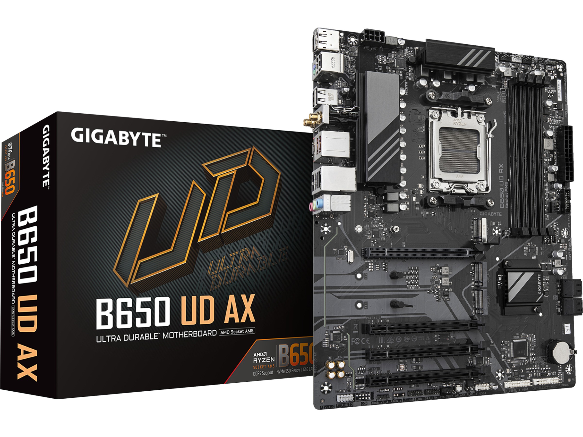 Gigabyte B650 UD AX Hovedkort AMD Socket