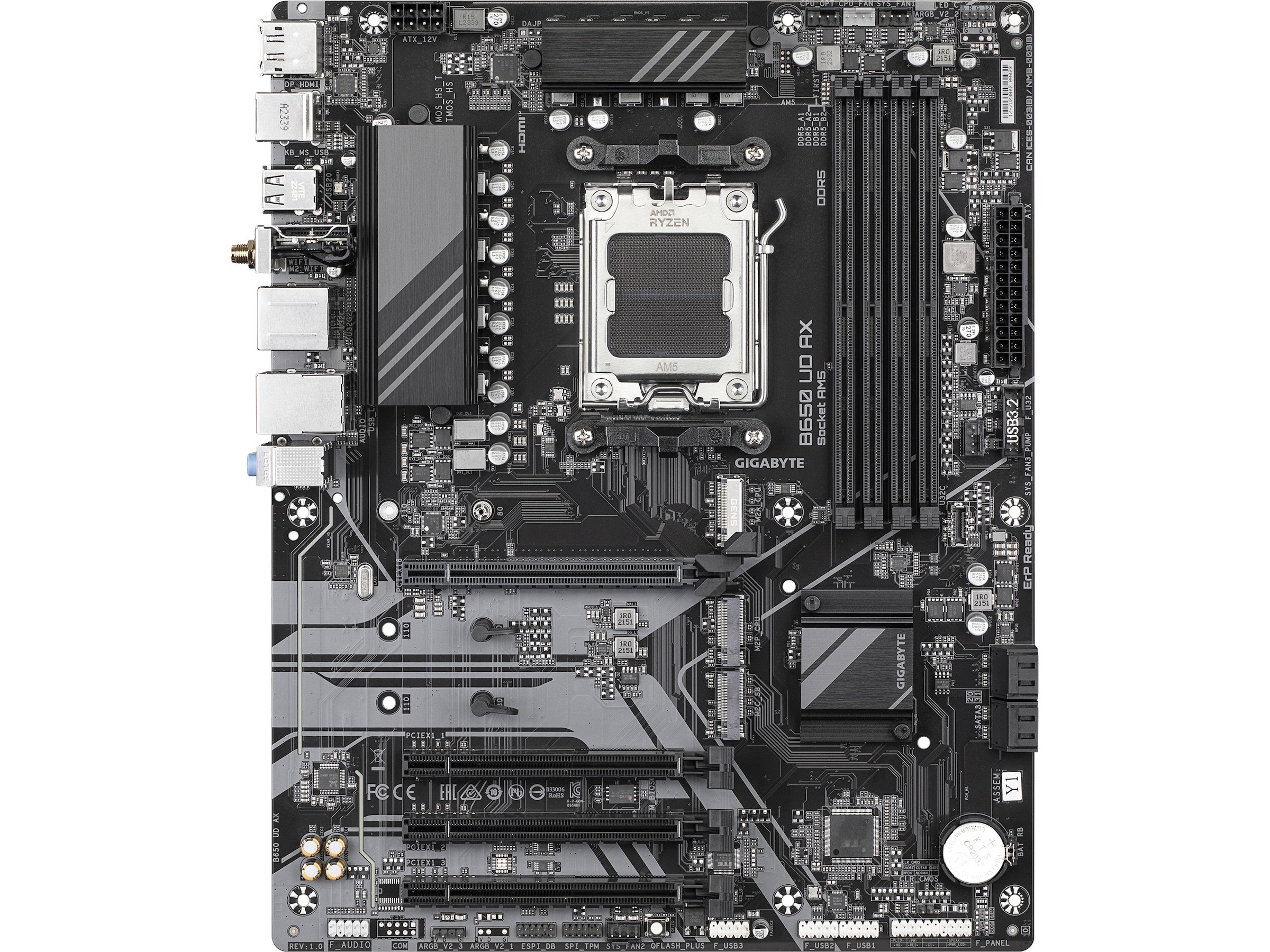Gigabyte B650 UD AX Hovedkort AMD Socket