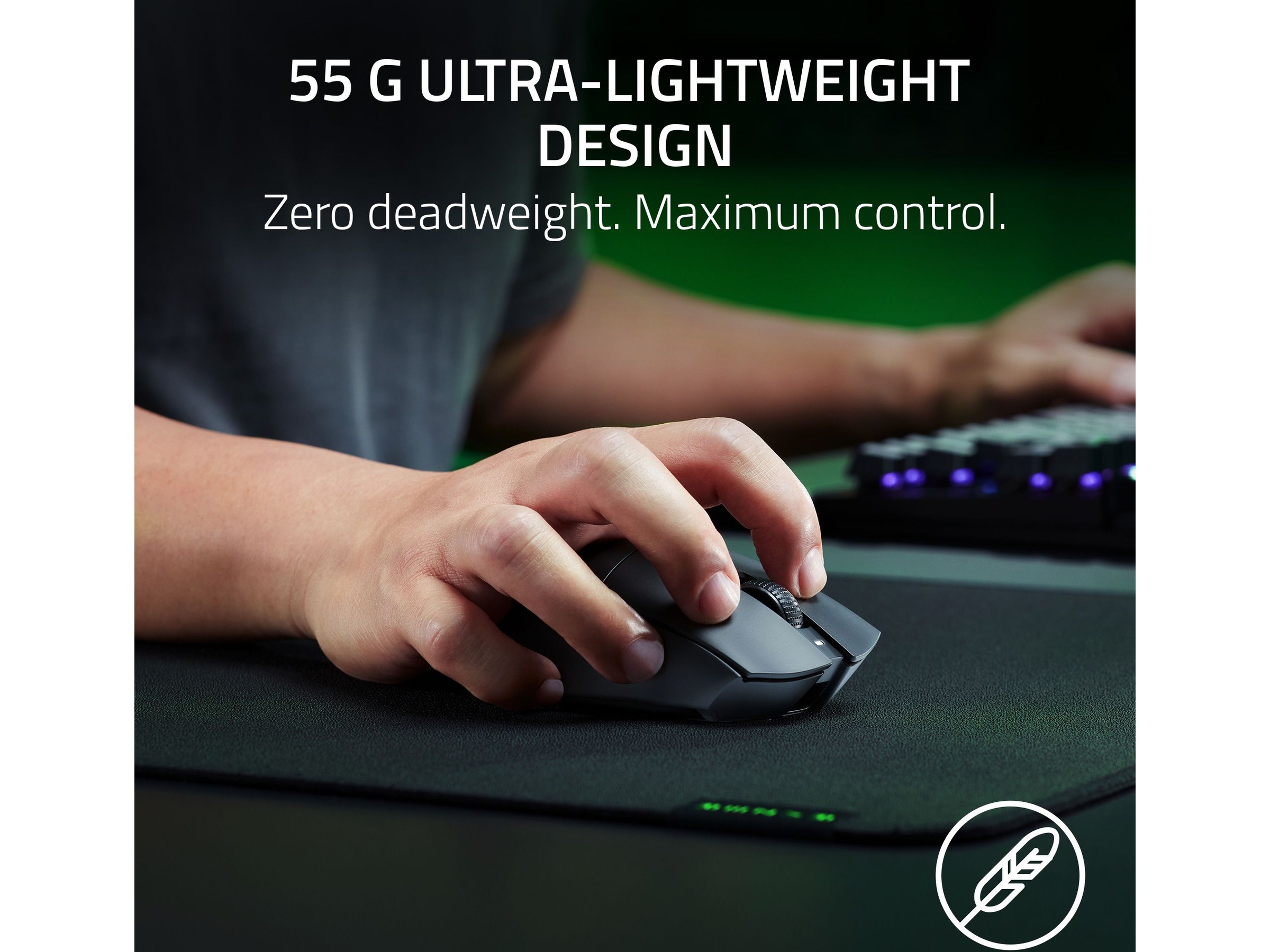 Razer DeathAdder V3 HyperSpeed trådløs gamingmus -B-Grade Demo mus