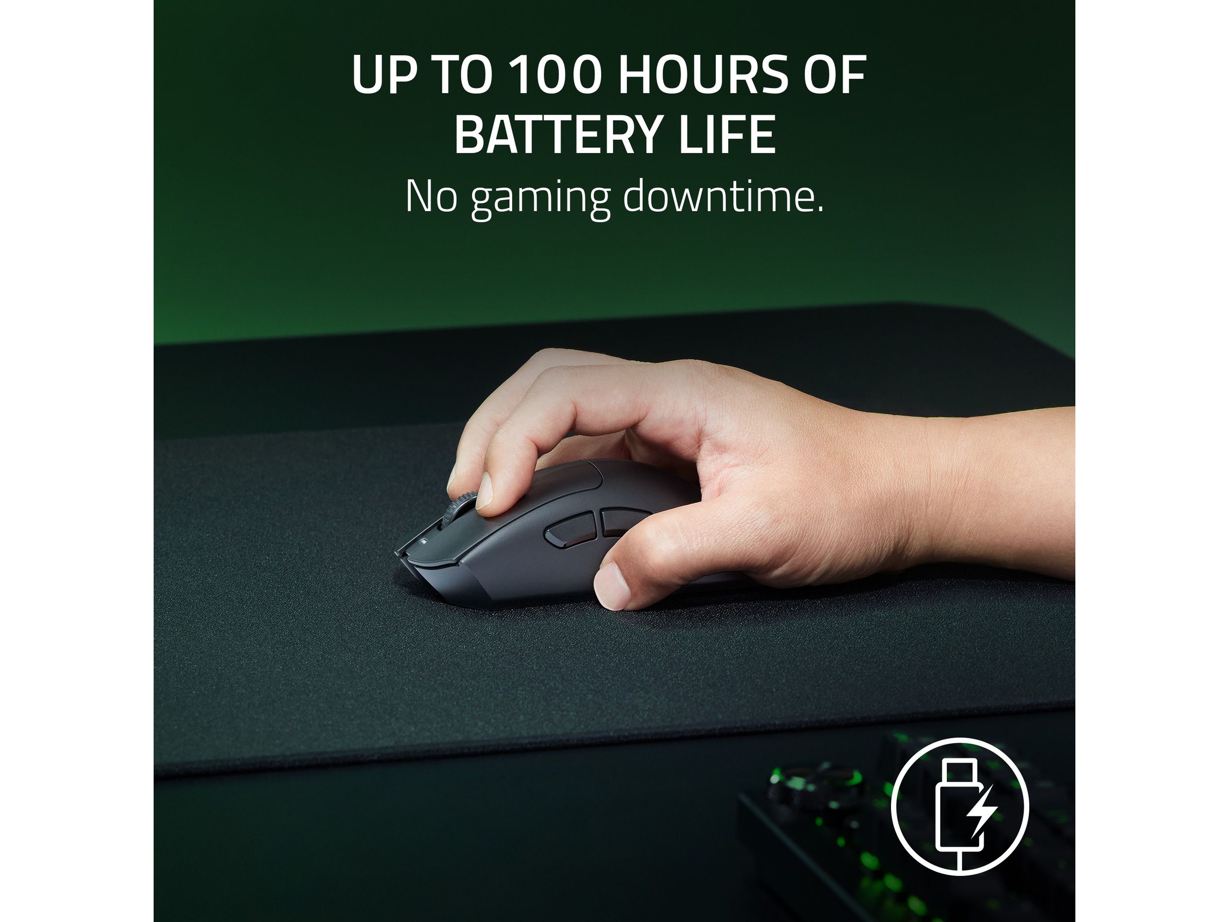 Razer DeathAdder V3 HyperSpeed trådløs gamingmus -B-Grade Demo mus