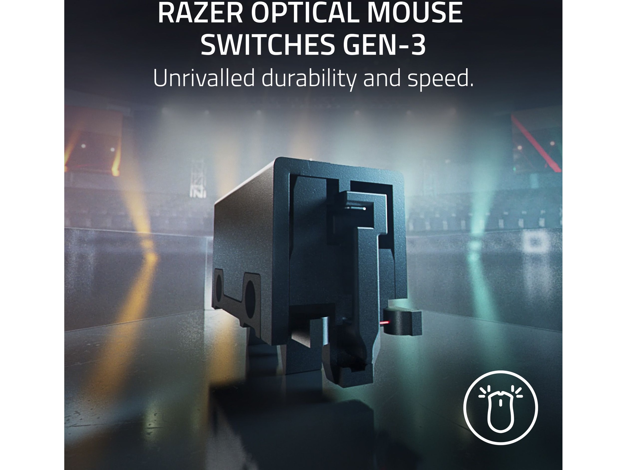 Razer DeathAdder V3 HyperSpeed trådløs gamingmus -B-Grade Demo mus
