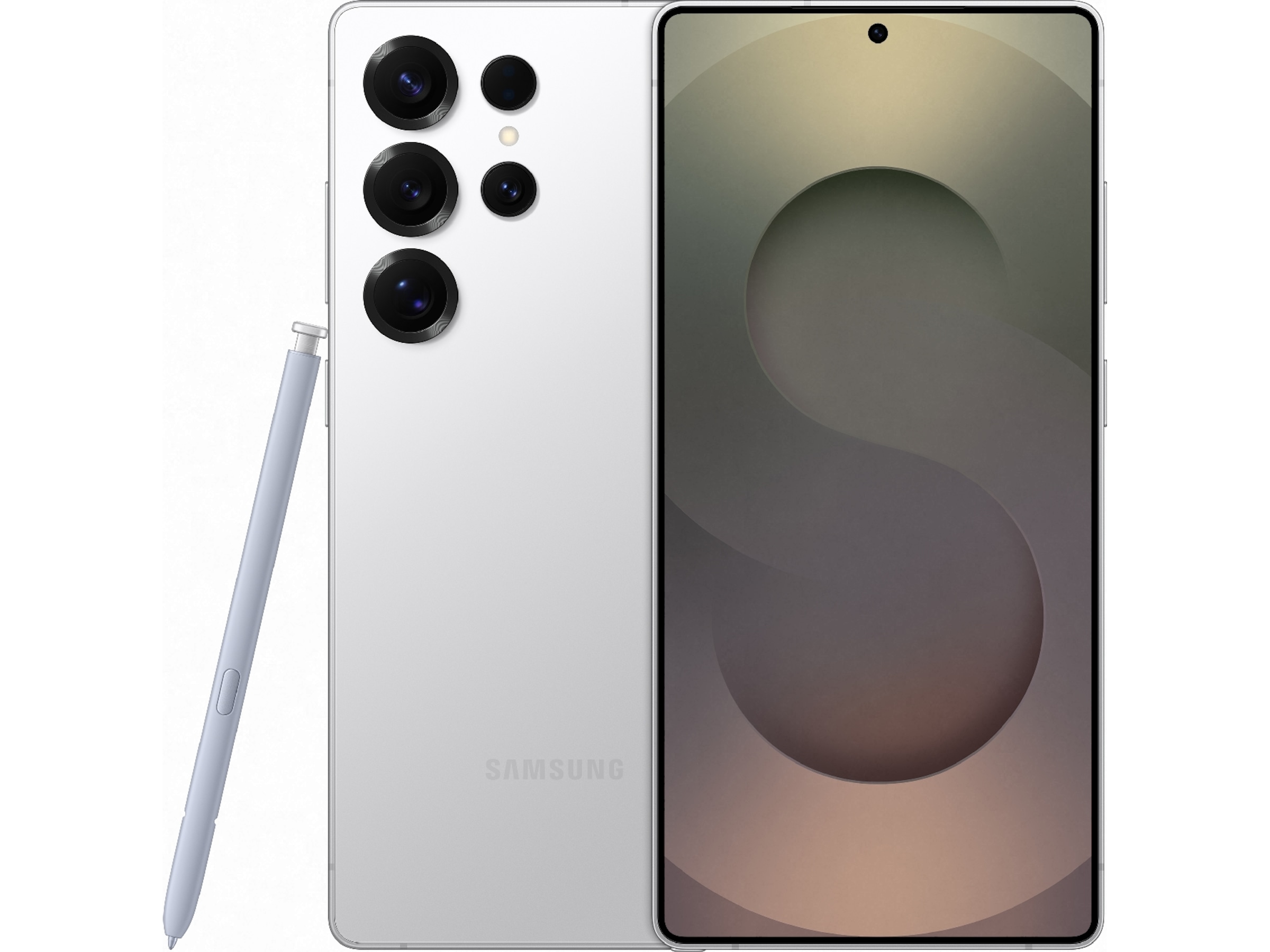 Samsung Galaxy S25 Ultra 1TB (titanium whitesilver) Mobiltelefoner