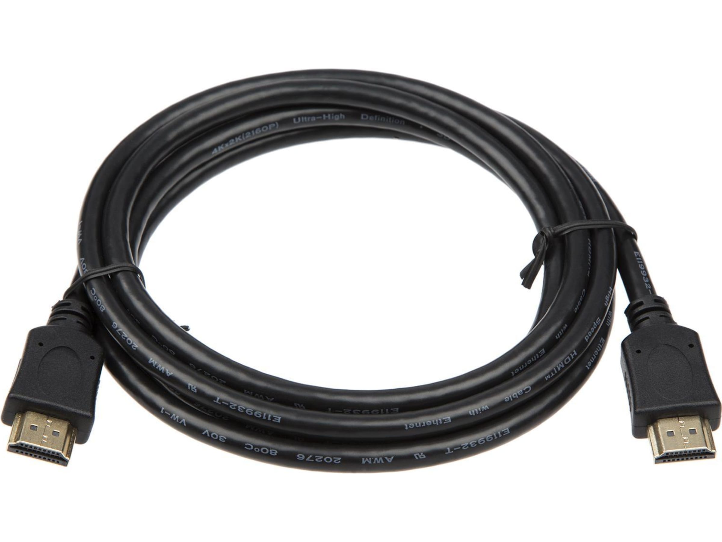 HDMI kabel 0,5m (sort) HDMI-kabler