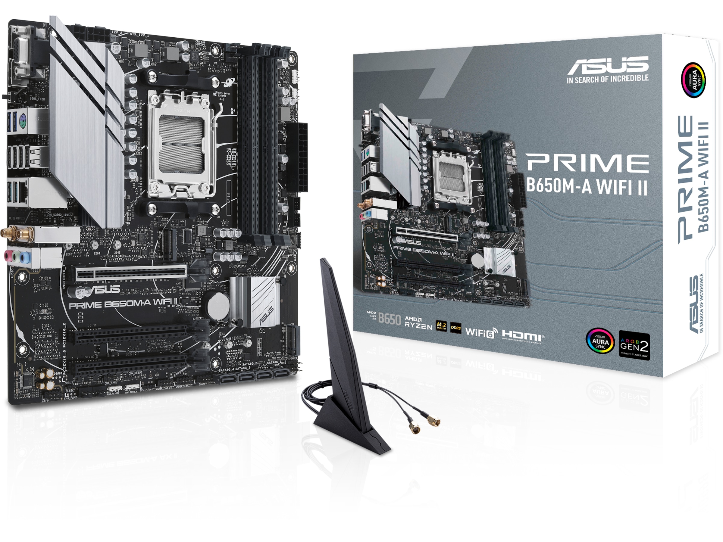 ASUS Prime B650M-A WIFI II Hovedkort AMD Socket