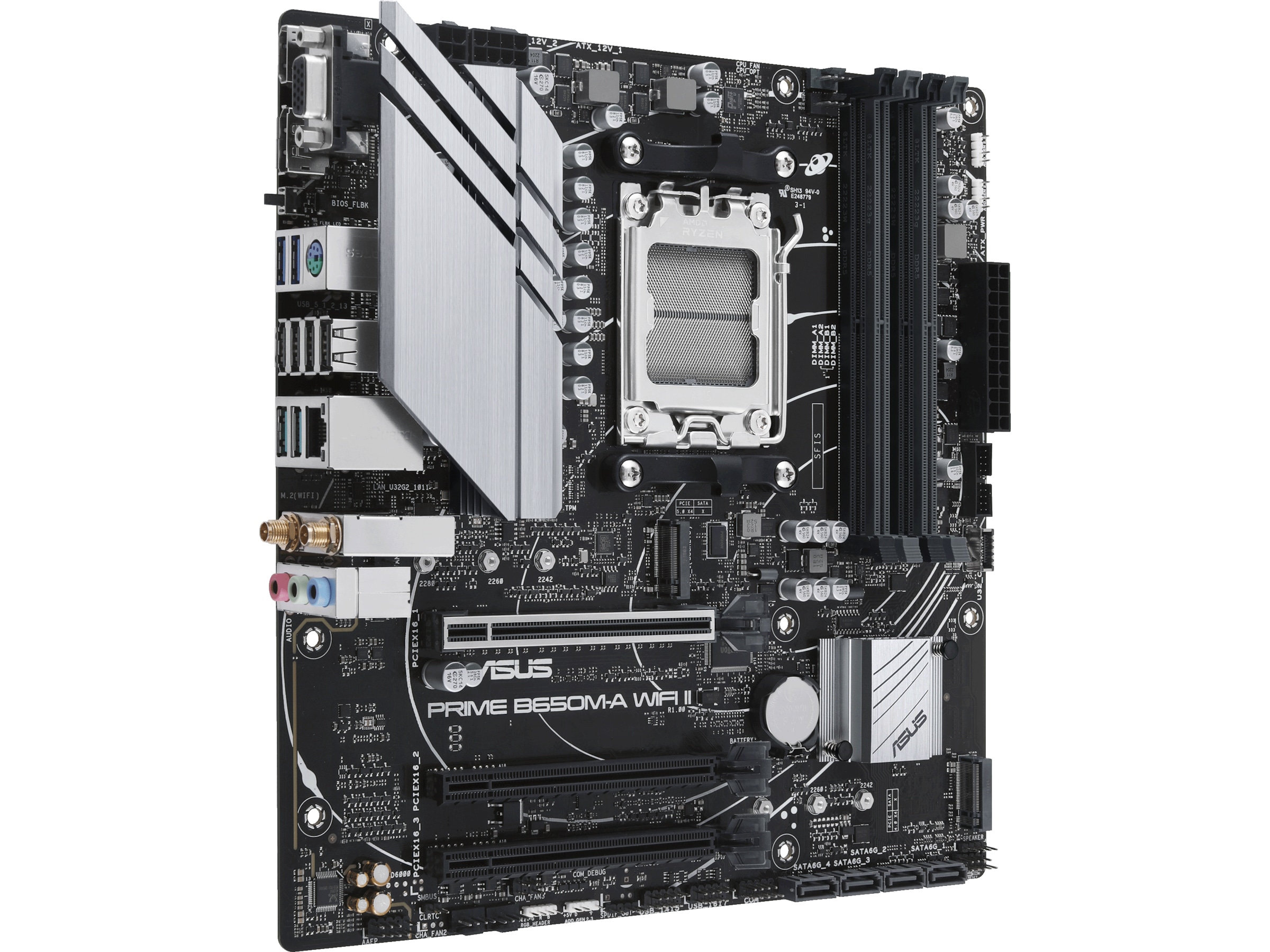 ASUS Prime B650M-A WIFI II Hovedkort AMD Socket