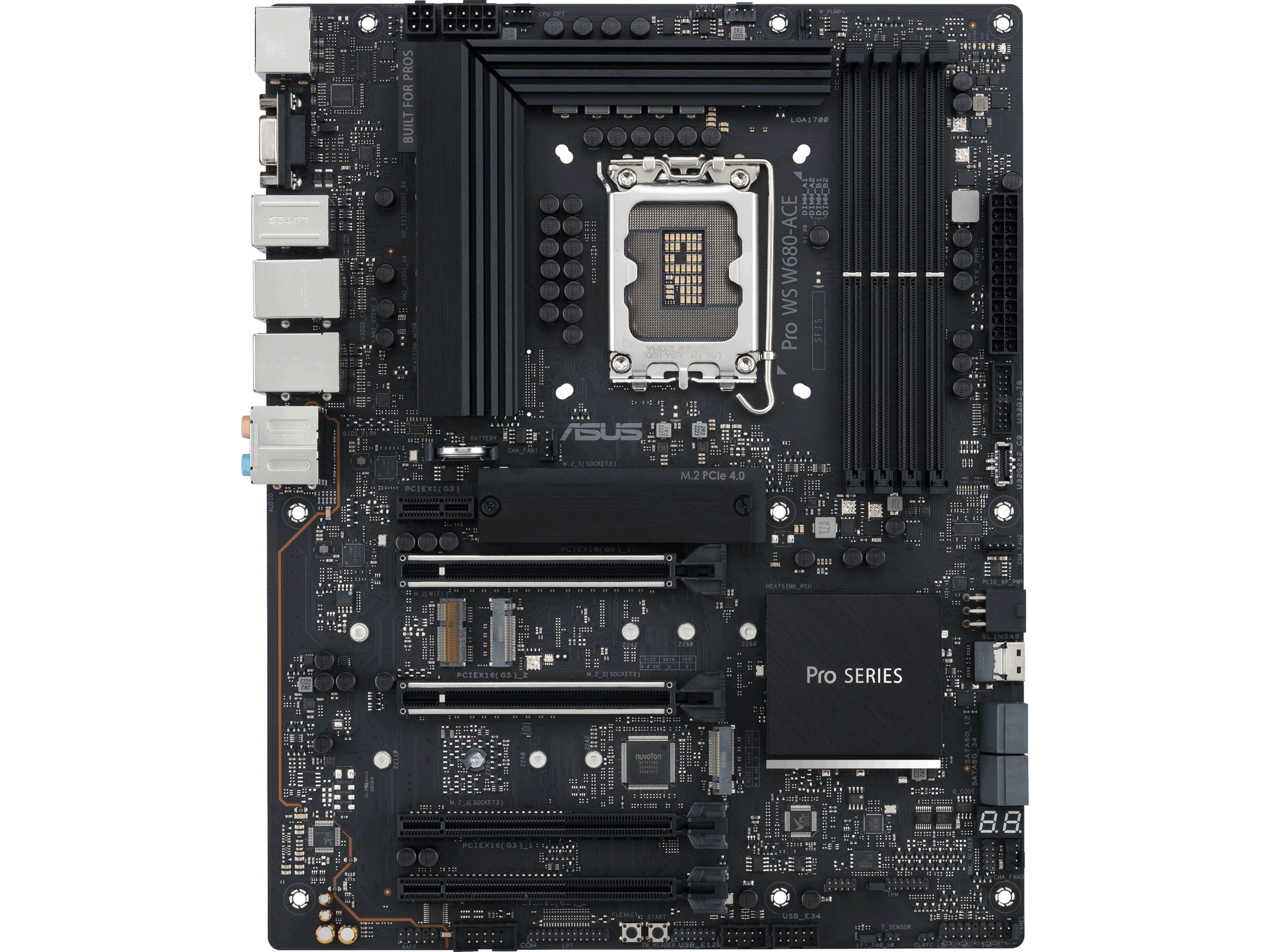 ASUS PRO WS W680-ACE Hovedkort Intel Socket