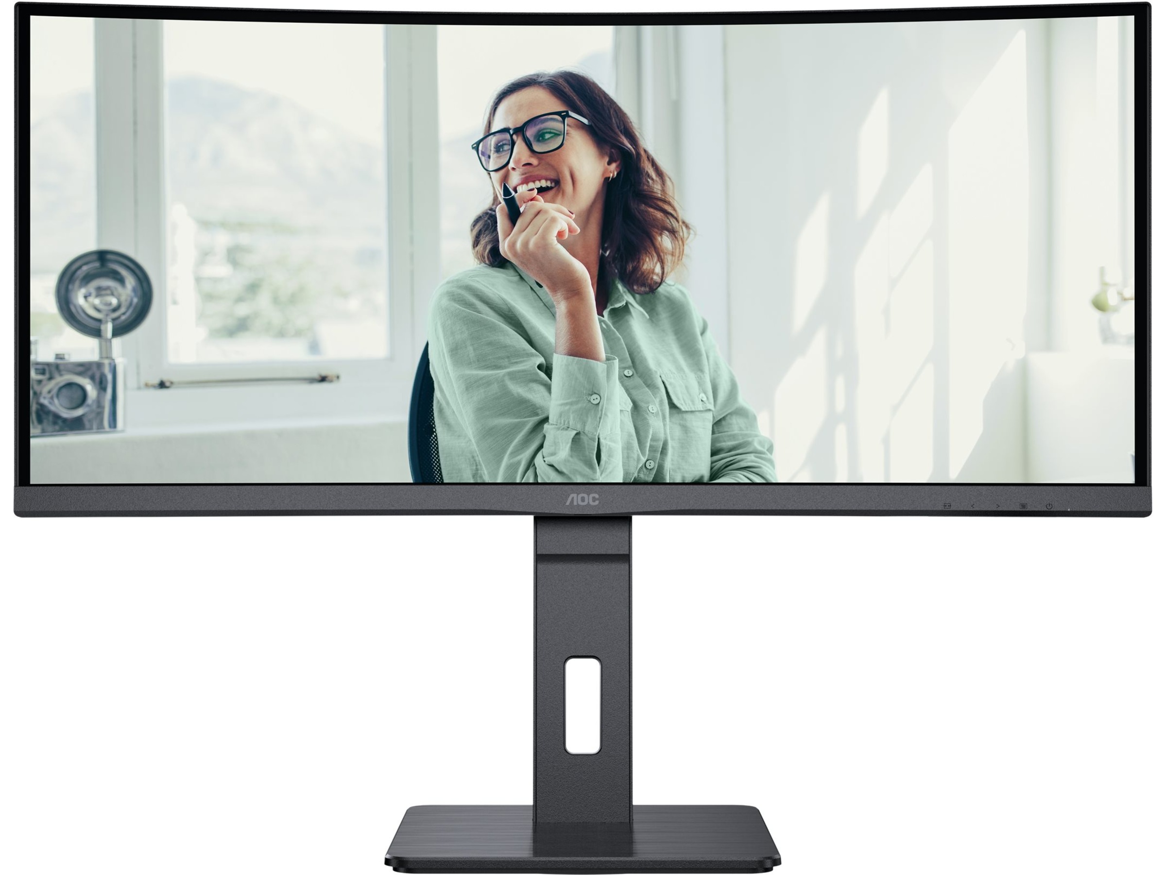 AOC 34" curved skjerm CU34P3CV Skjermer