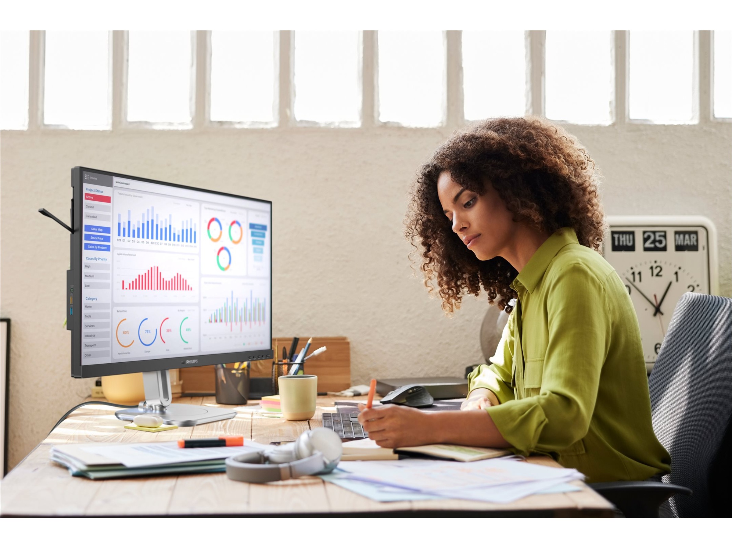 Philips 27" skjerm 27B2G5601/00 Skjermer