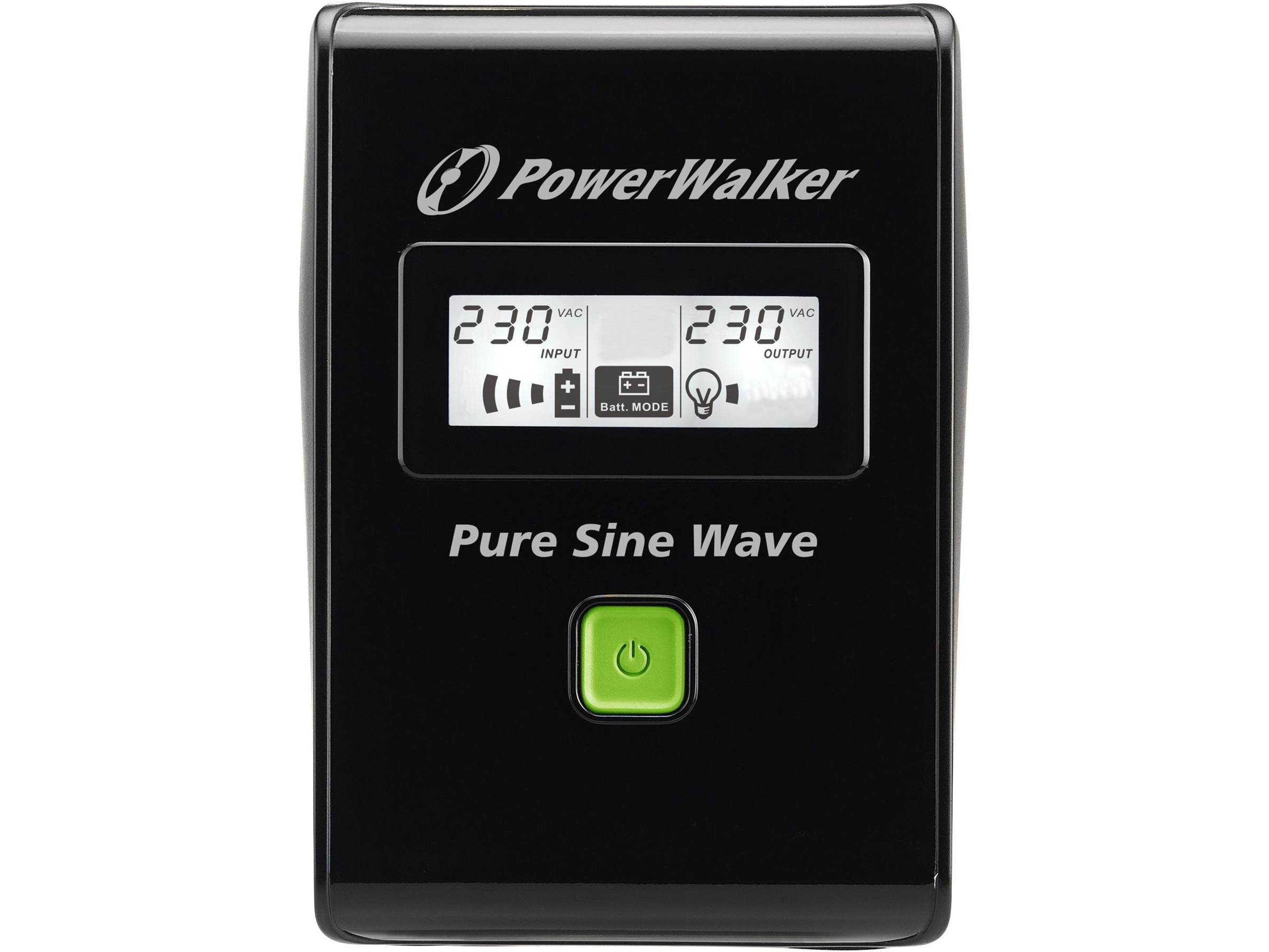 BlueWalker PW UPS VI 800 SW Schuko UPS og UPS batteri