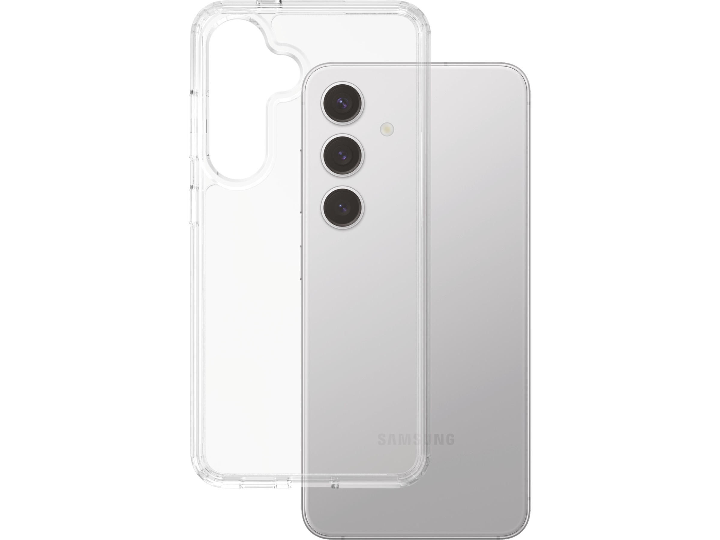 PanzerGlass CARE Galaxy S25+ Fashion silikondeksel (gjennomsiktig) Deksel til mobiltelefon