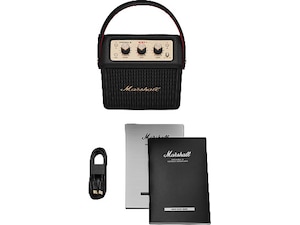 Marshall Stockwell III Black & Brass Trådløs / Bluetooth-høyttaler