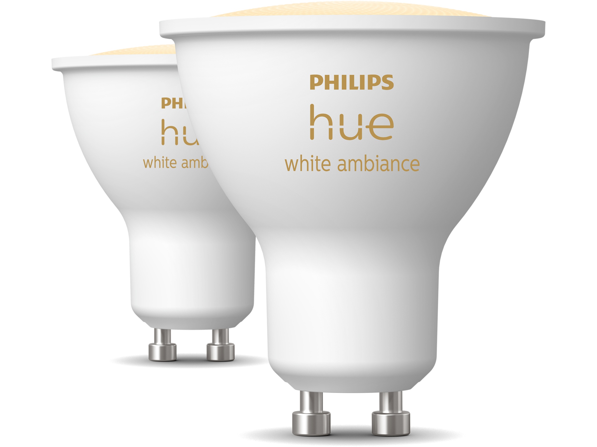 Philips Hue White Ambiance 4.2W GU10 2PK Lyspærer & LED-pærer