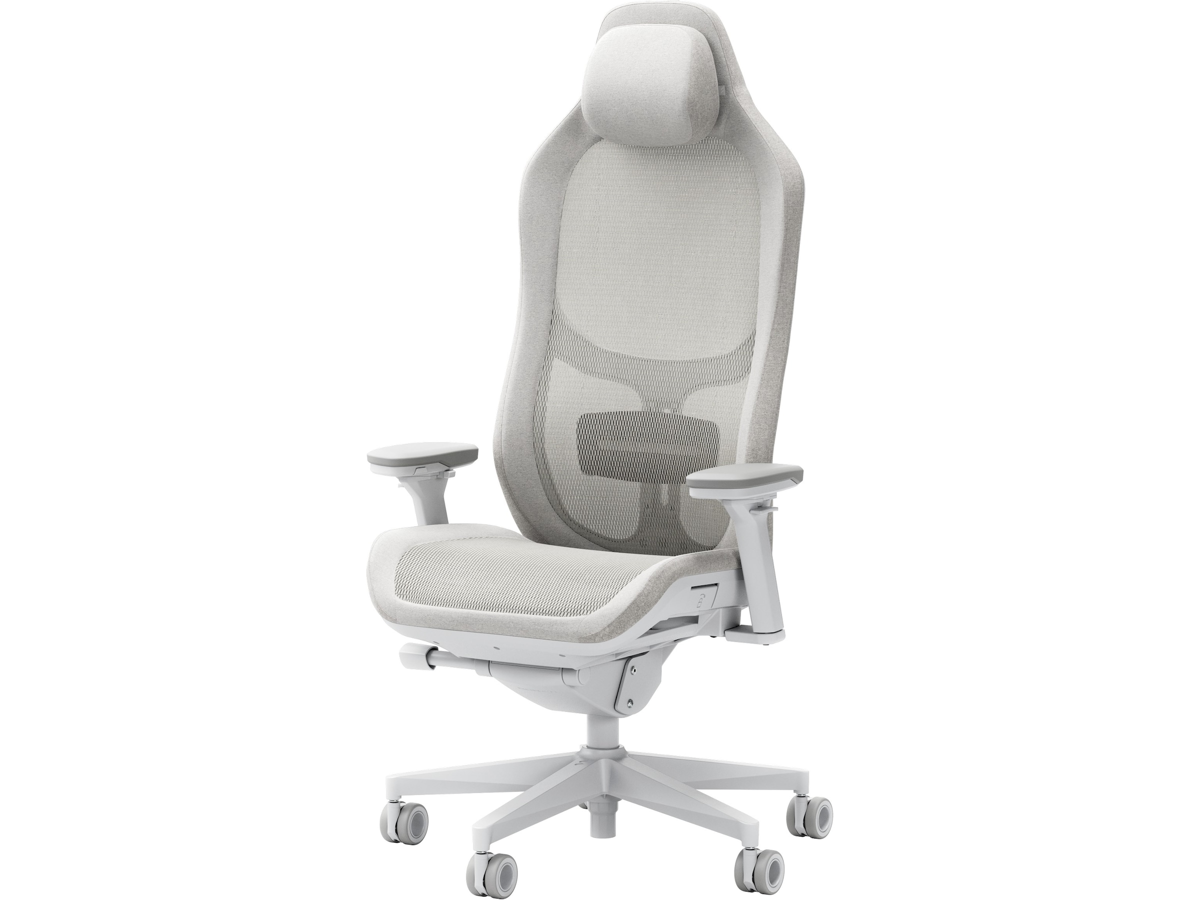 Fractal Design Refine Mesh Light gamingstol (lys grå) Gamingstoler