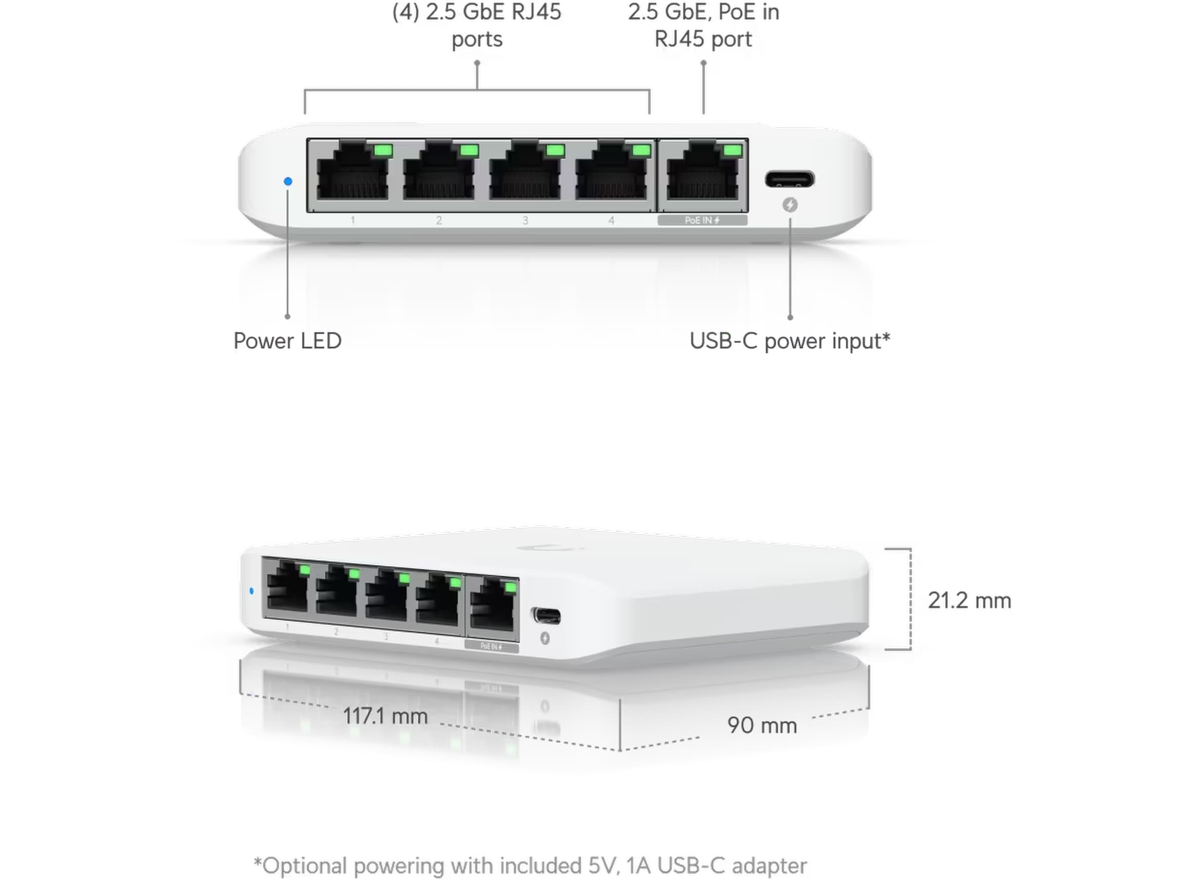 Ubiquiti UniFi Flex Mini 2.5.G switch Switch