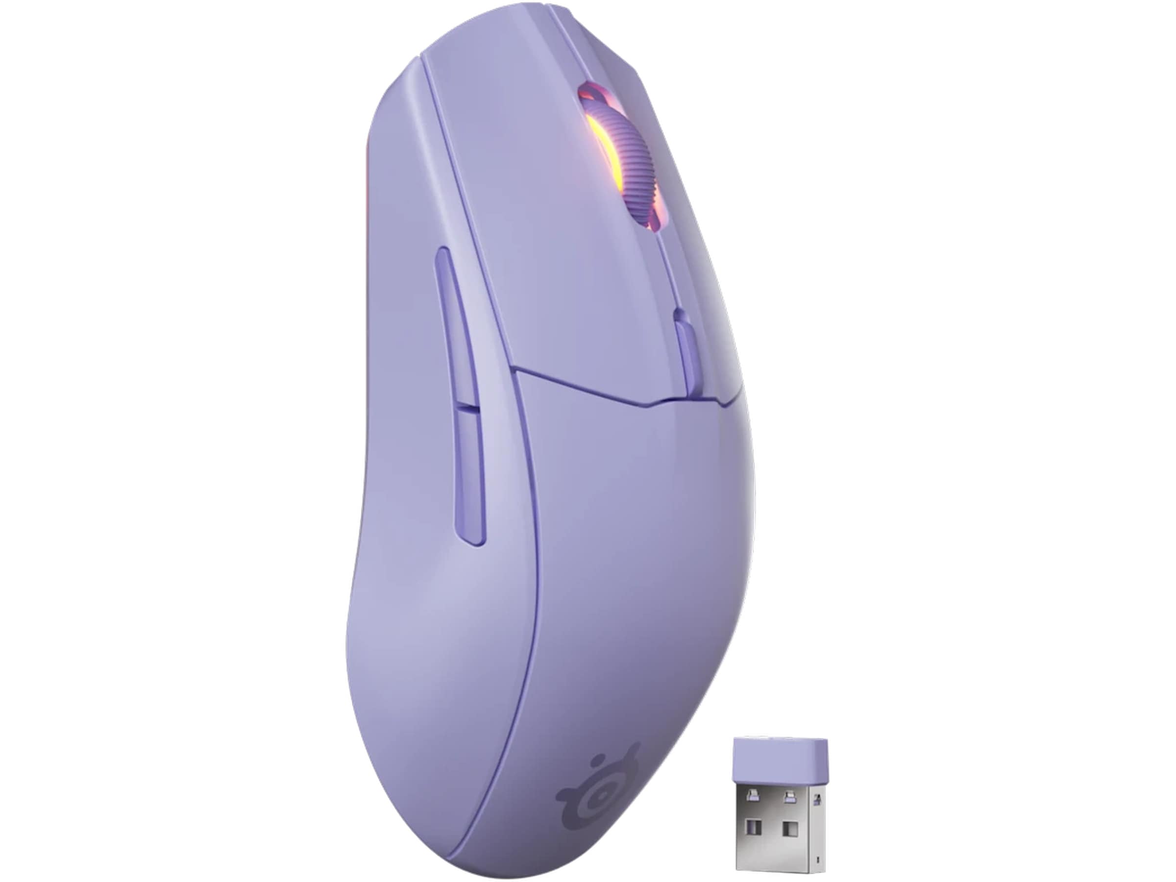 SteelSeries Rival 3 Gen 2 trådløs gamingmus (lavender) Gaming Mus