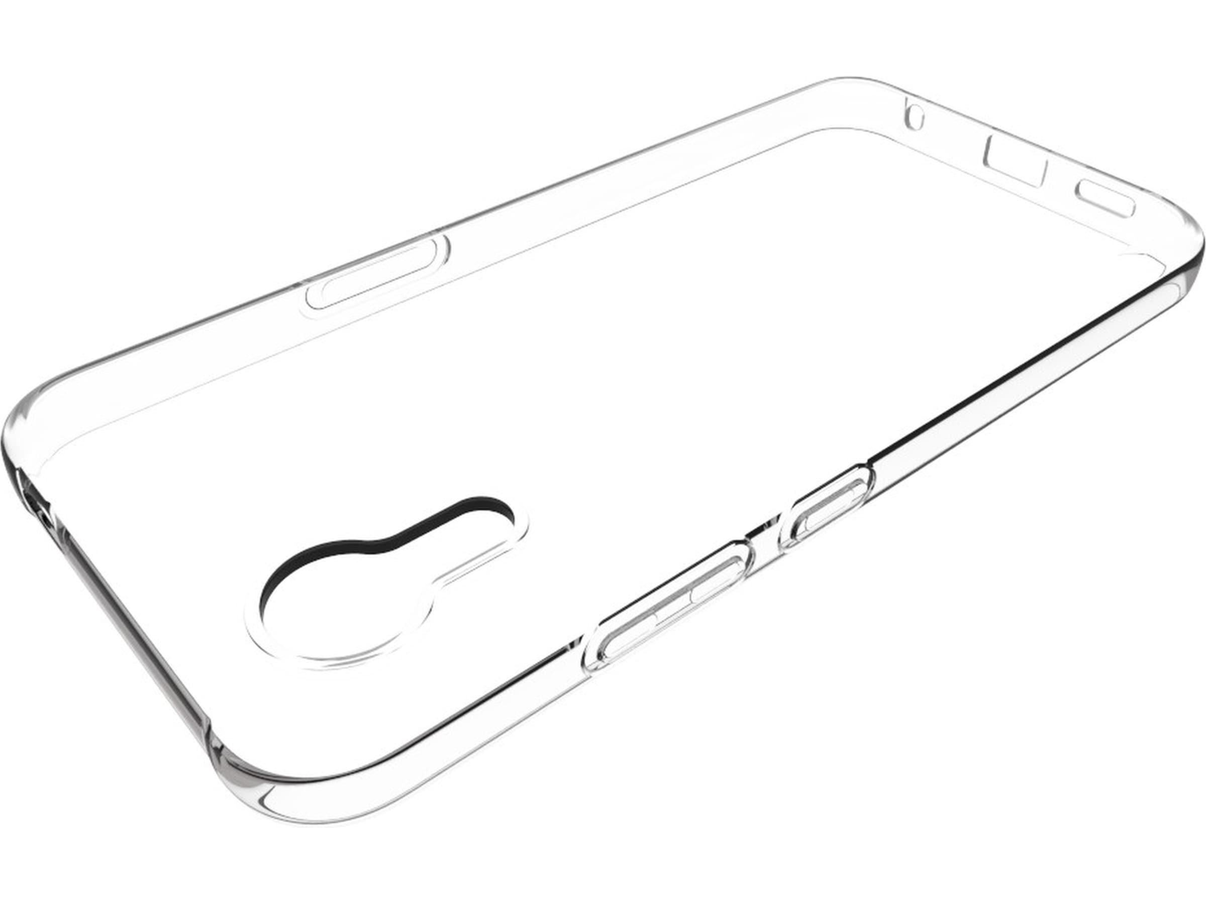 iiglo Samsung XCover 7 Silikondeksel (gjennomsiktig) Deksel til mobiltelefon