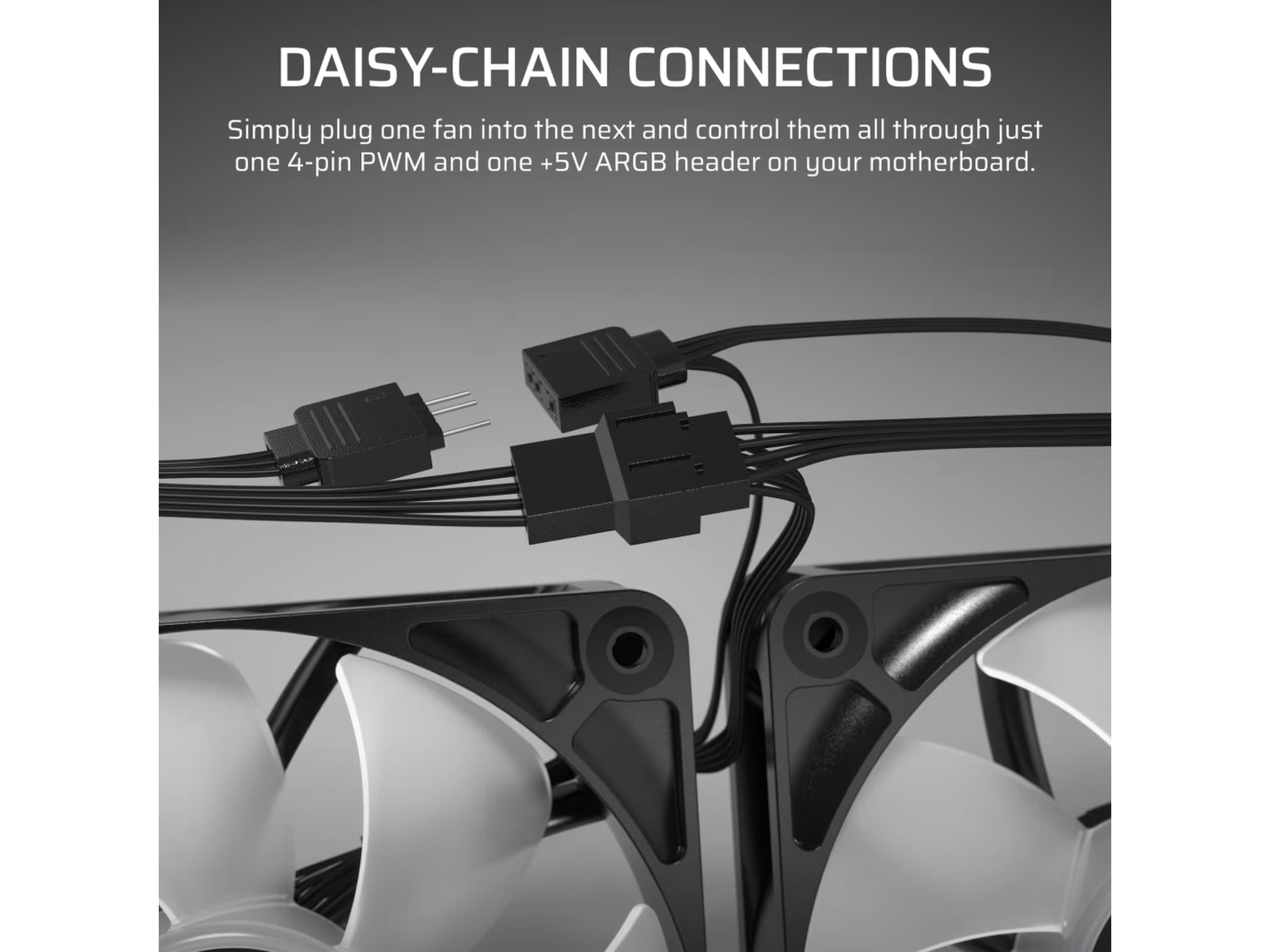 Corsair RS120 ARGB Vifte (sort) Vifter