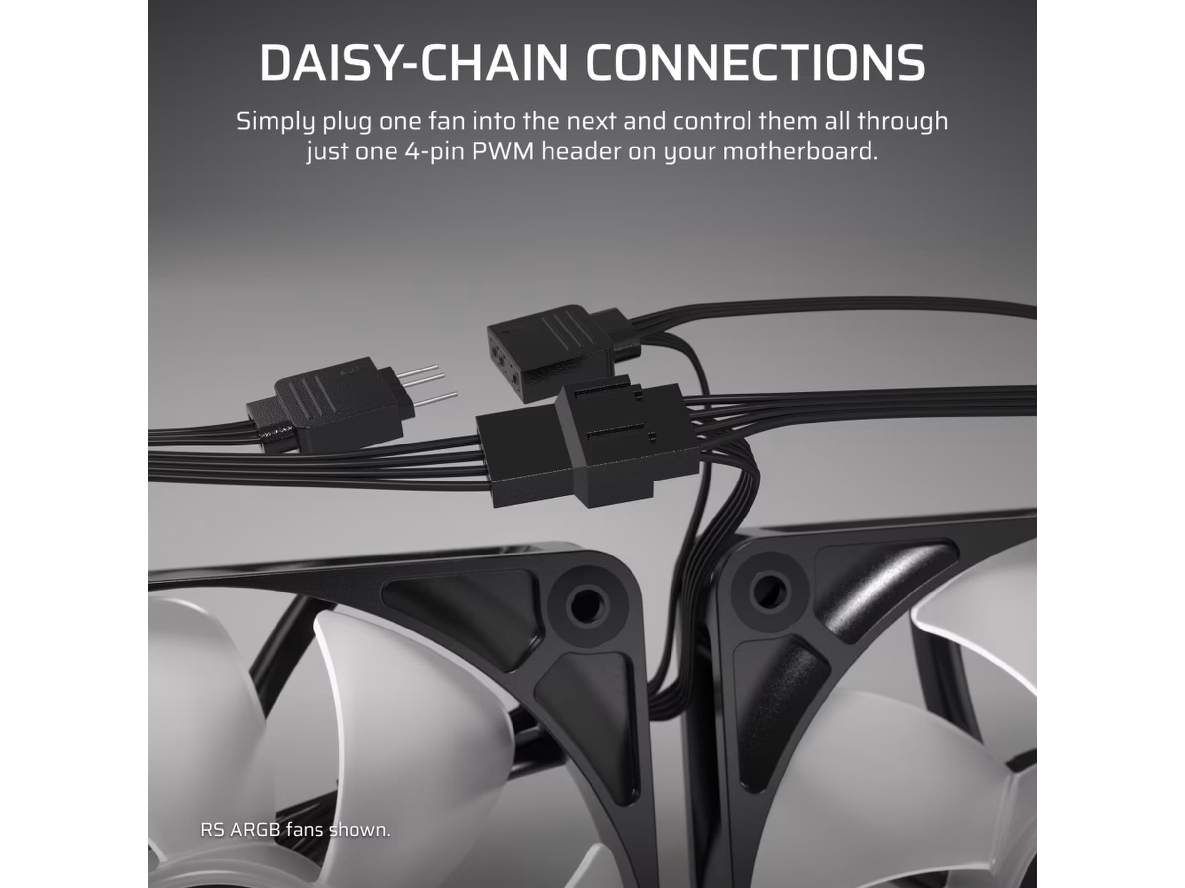 Corsair RS140 Vifte 2pk (hvit) Vifter