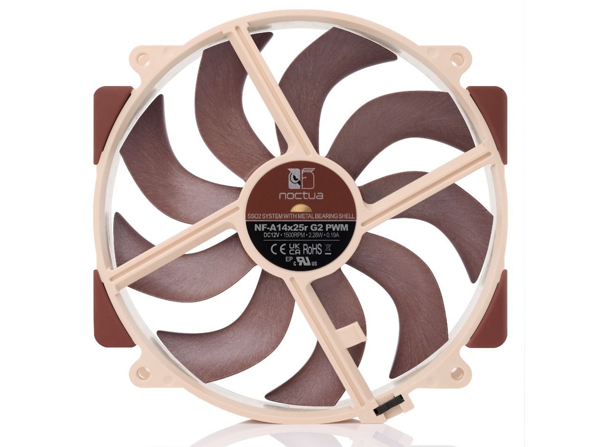 Noctua NF-A14x25r G2 PWM Vifte Vifter