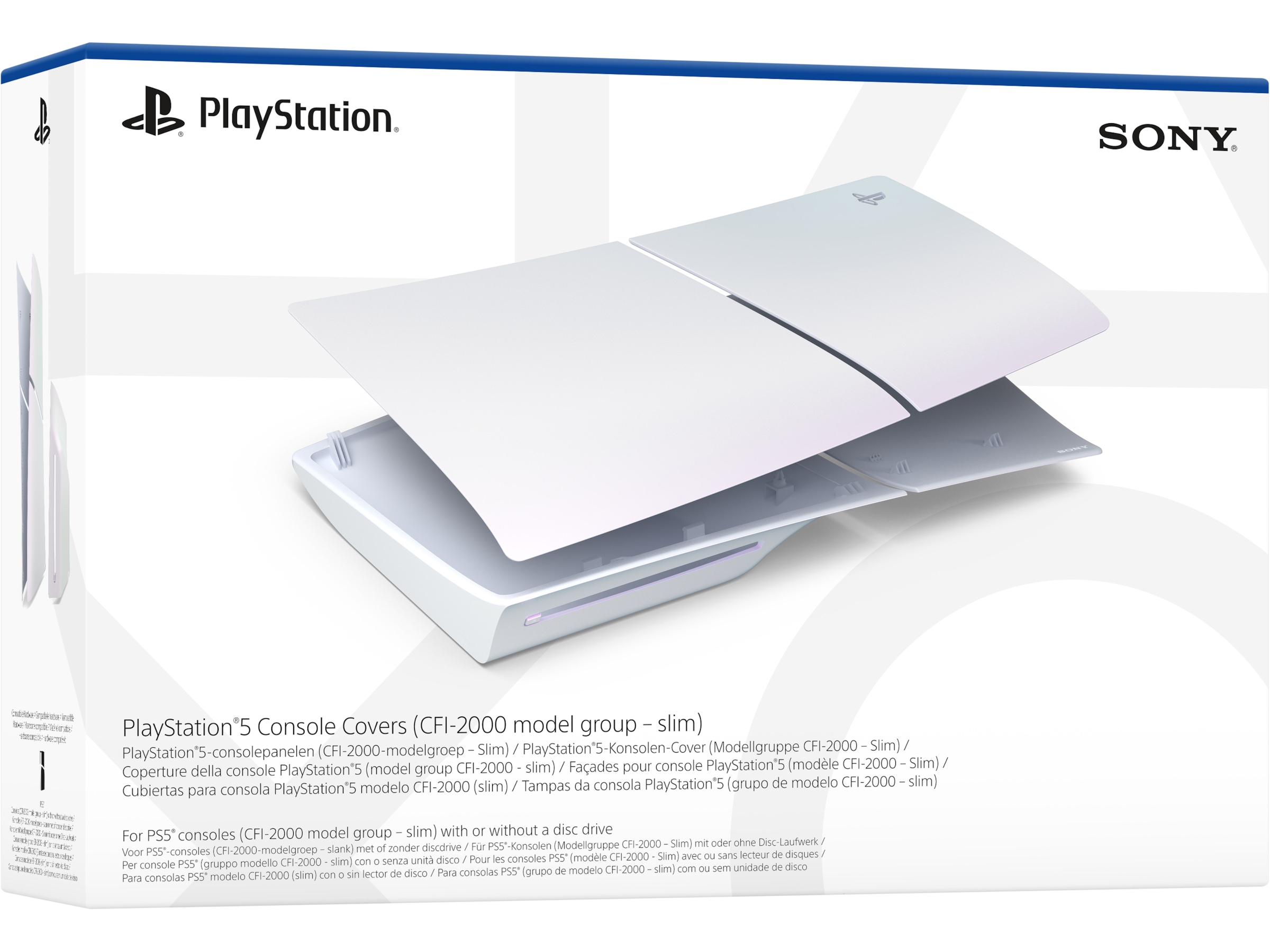 PlayStation 5 Konsolldeksel (Chroma Pearl) Tilbehør til PS5