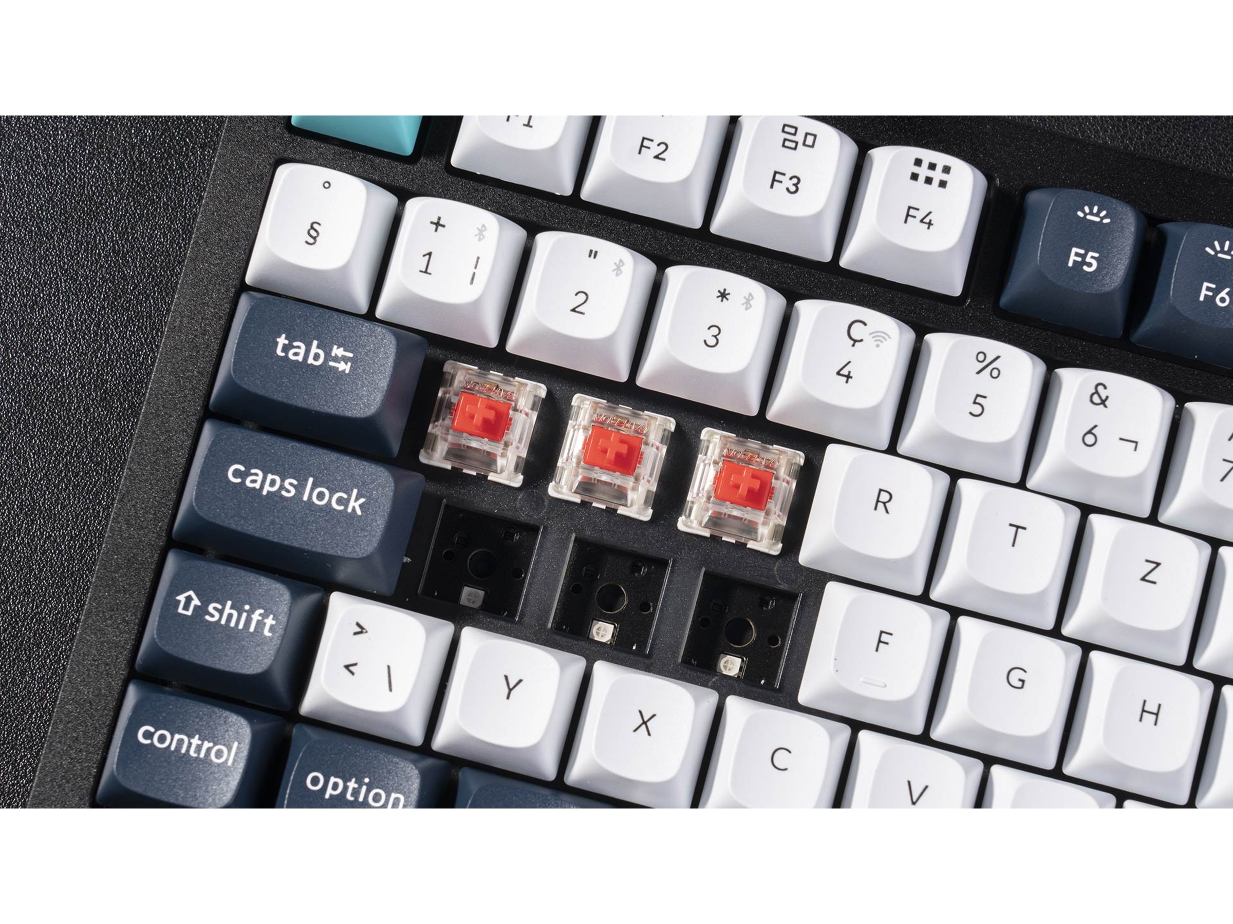 Keychron Q3 MAX 80% Trådløst Tastatur Brown Switches -B-Grade Demo tastatur