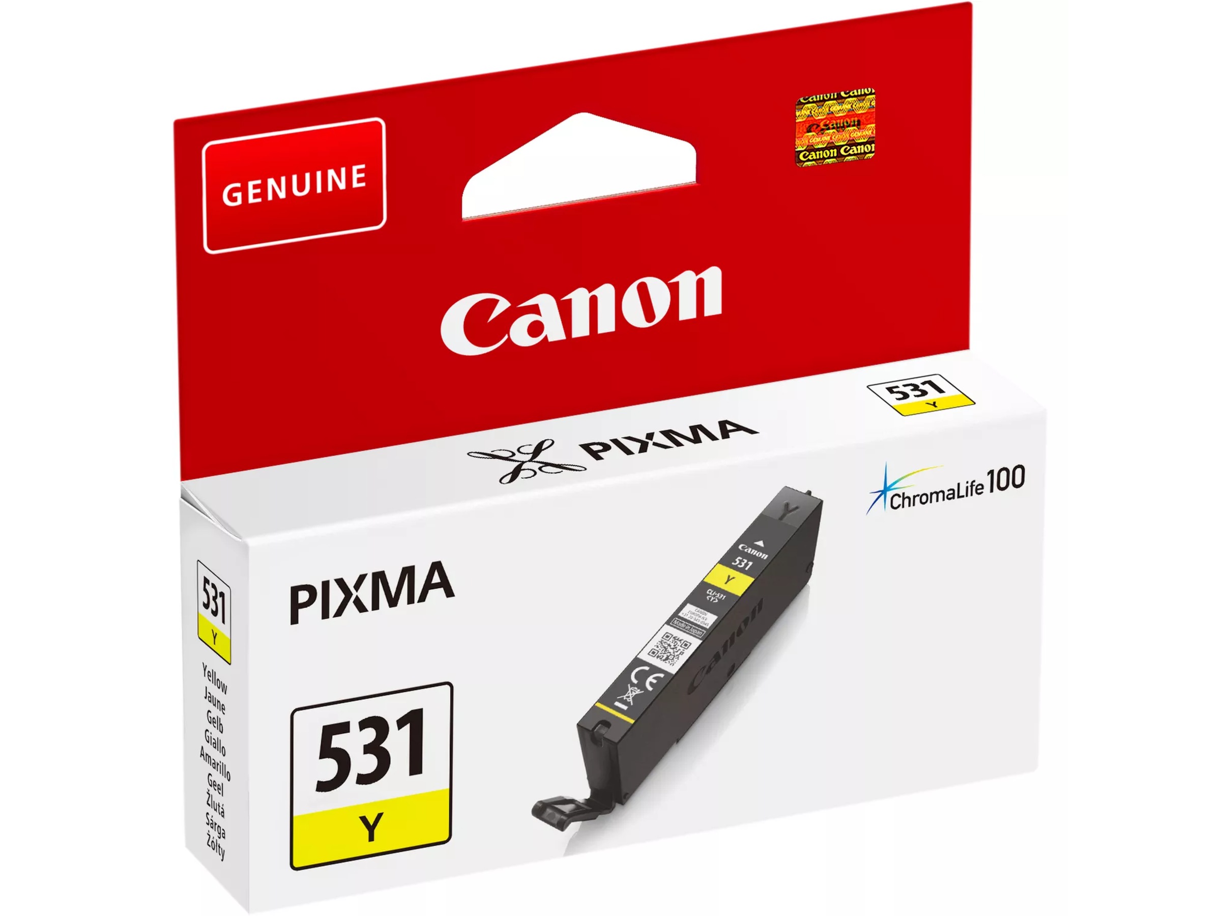 Canon blekk CLI-531 gul Blekkpatroner