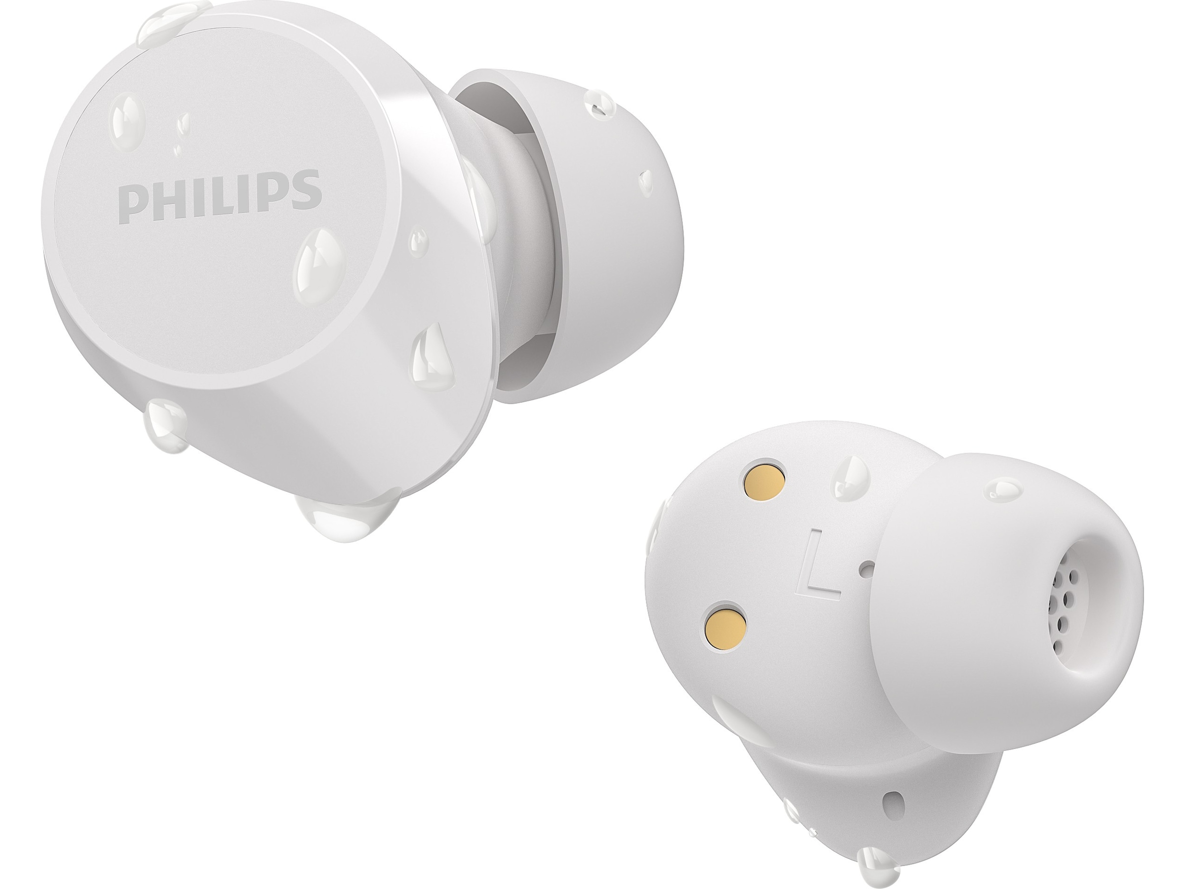 Philips TAT1209WT/00 TWS Trådløs Hodetelefoner, In-Ear (hvit) Ørepropper