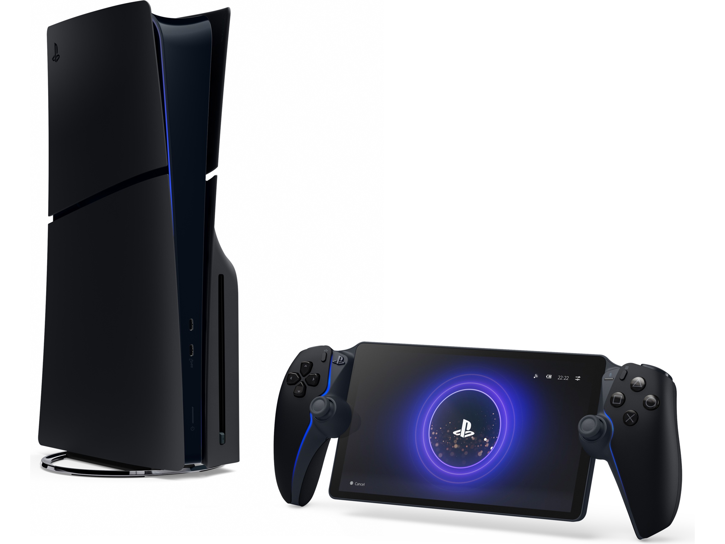 PlayStation Portal Remote Player (Midnight Black) Tilbehør til PS5