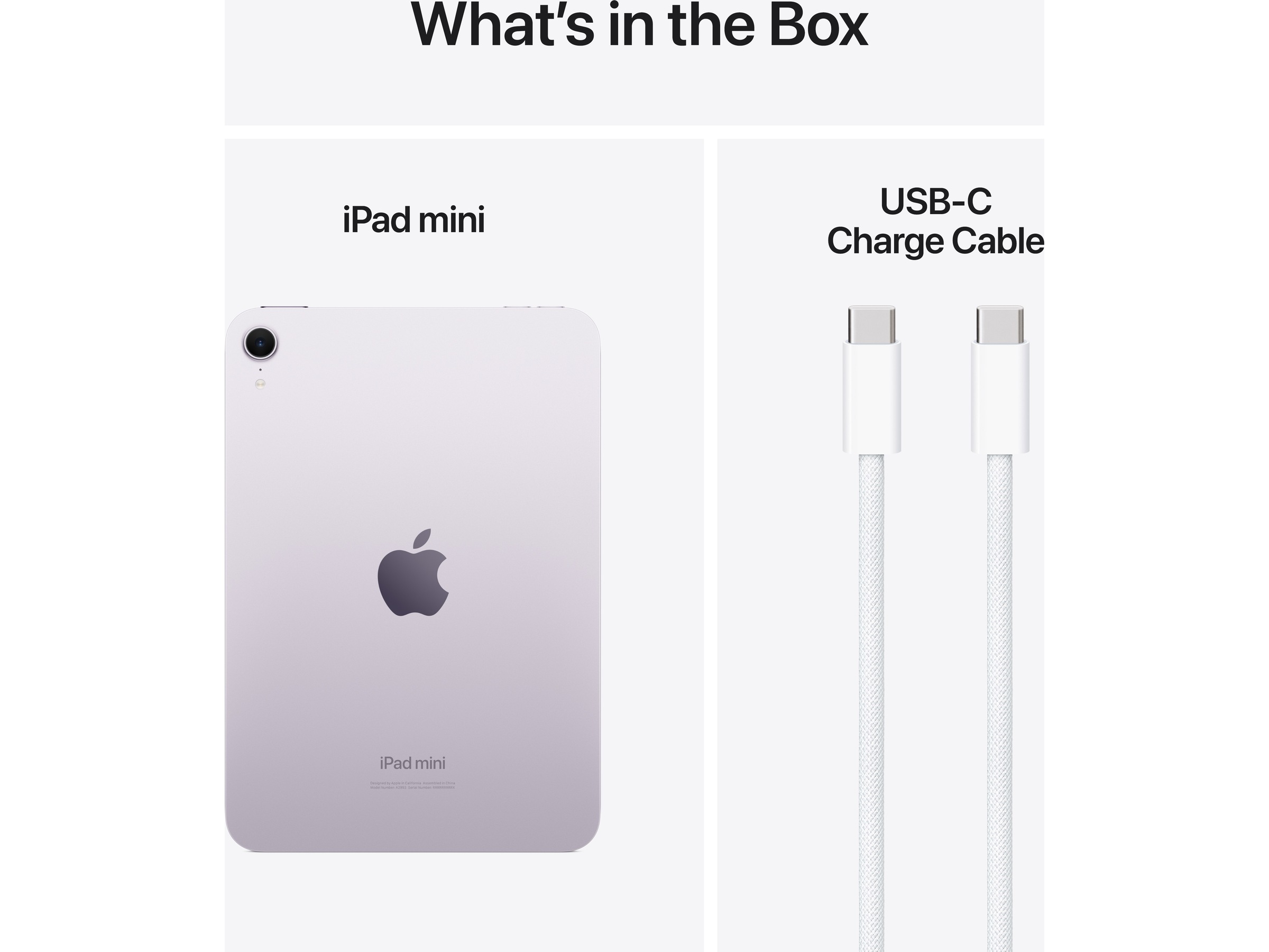 iPad mini (2024) 256GB WiFi (lilla) Nettbrett / iPad