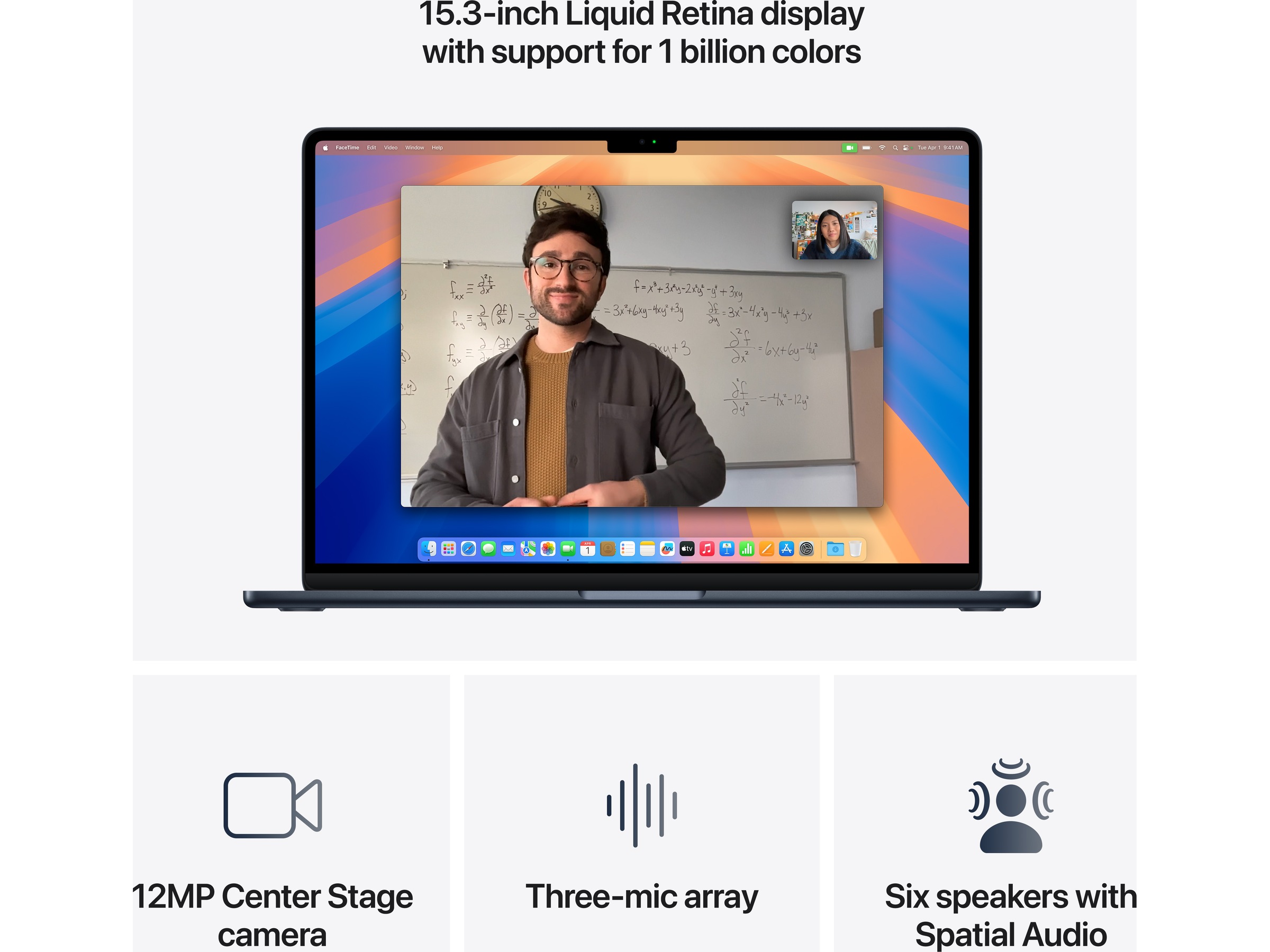 MacBook Air 15" M4 (2025) 512GB (midnatt) PC - Bærbar / laptop