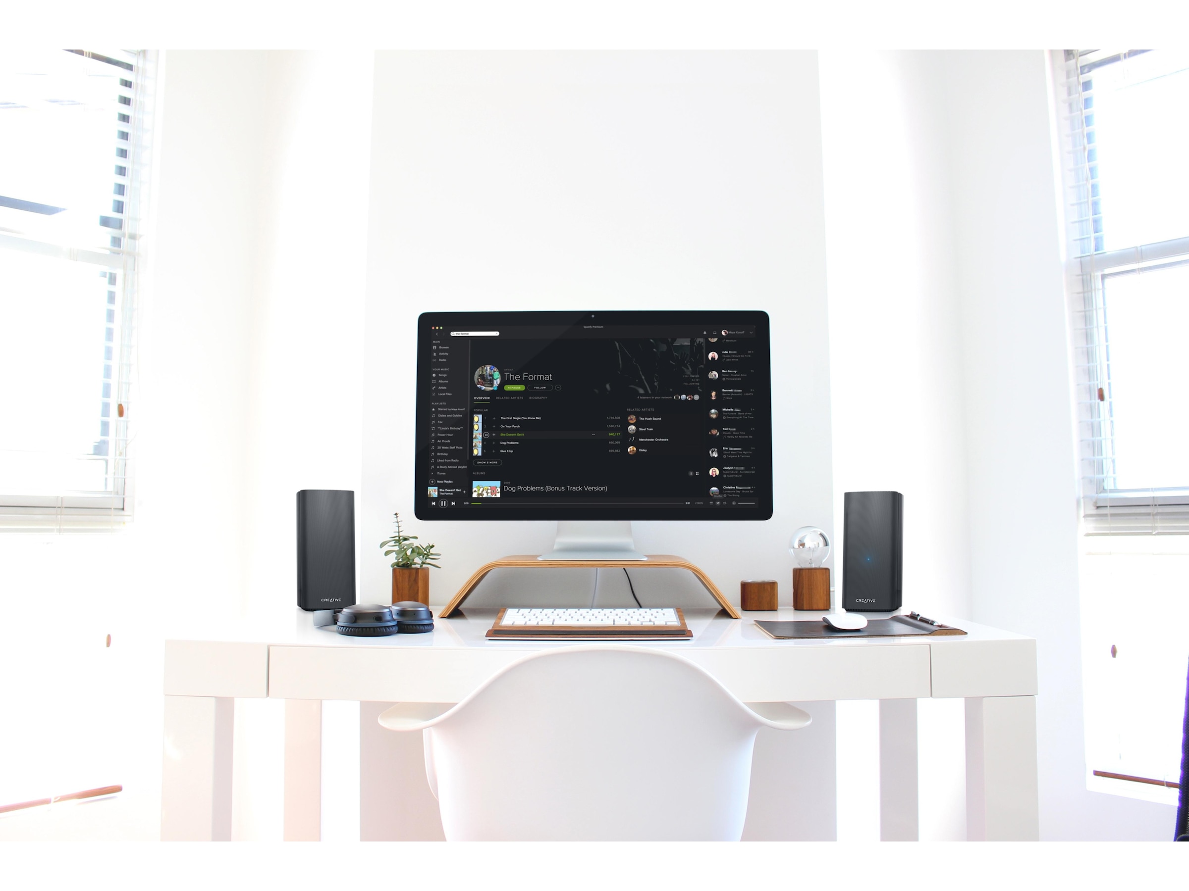 Creative T100 PC Høyttalere 2.0 Høyttalere