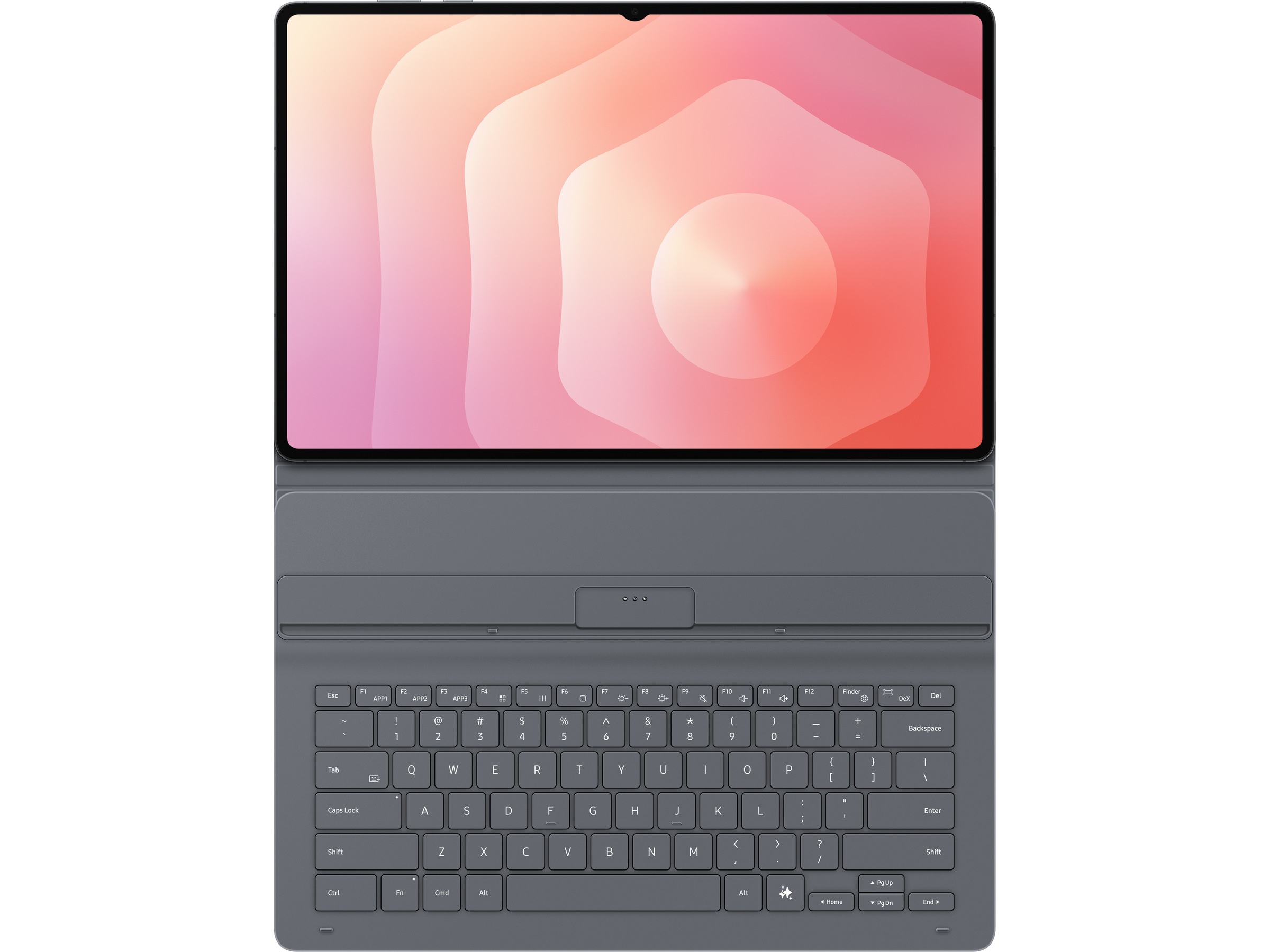 Samsung Galaxy Tab S11 Ultra Book Cover Keyboard Slim Deksel til nettbrett