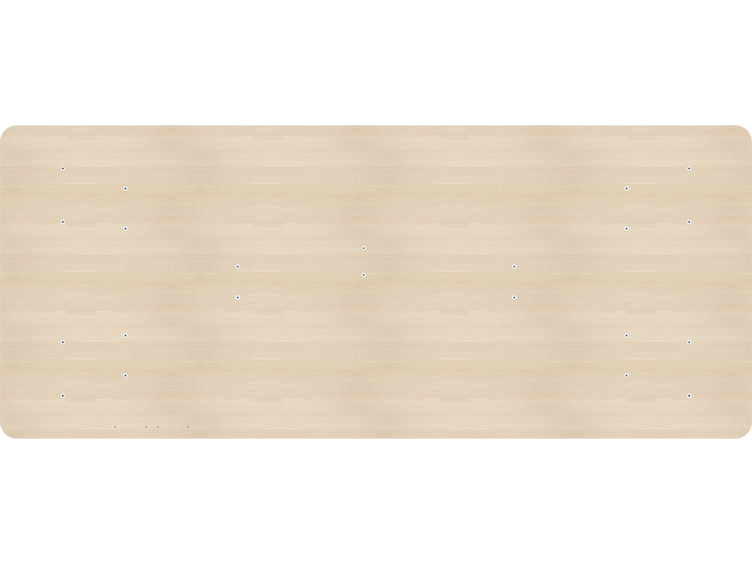 iiglo Skrivebordsplate 180cm (lys eik) Bordplate