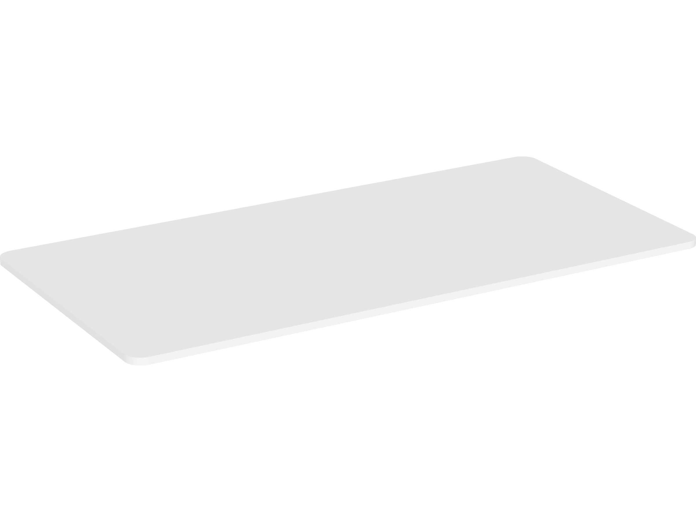 iiglo Skrivebordsplate 150cm (hvit) Bordplate