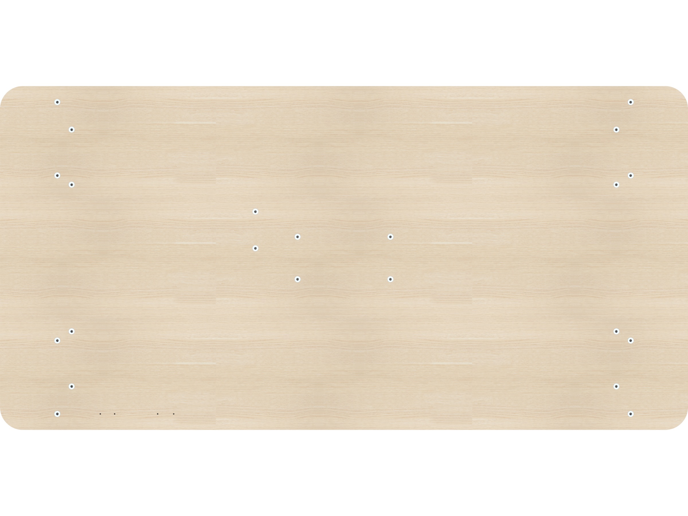 iiglo Skrivebordsplate 120cm (lys eik) Bordplate