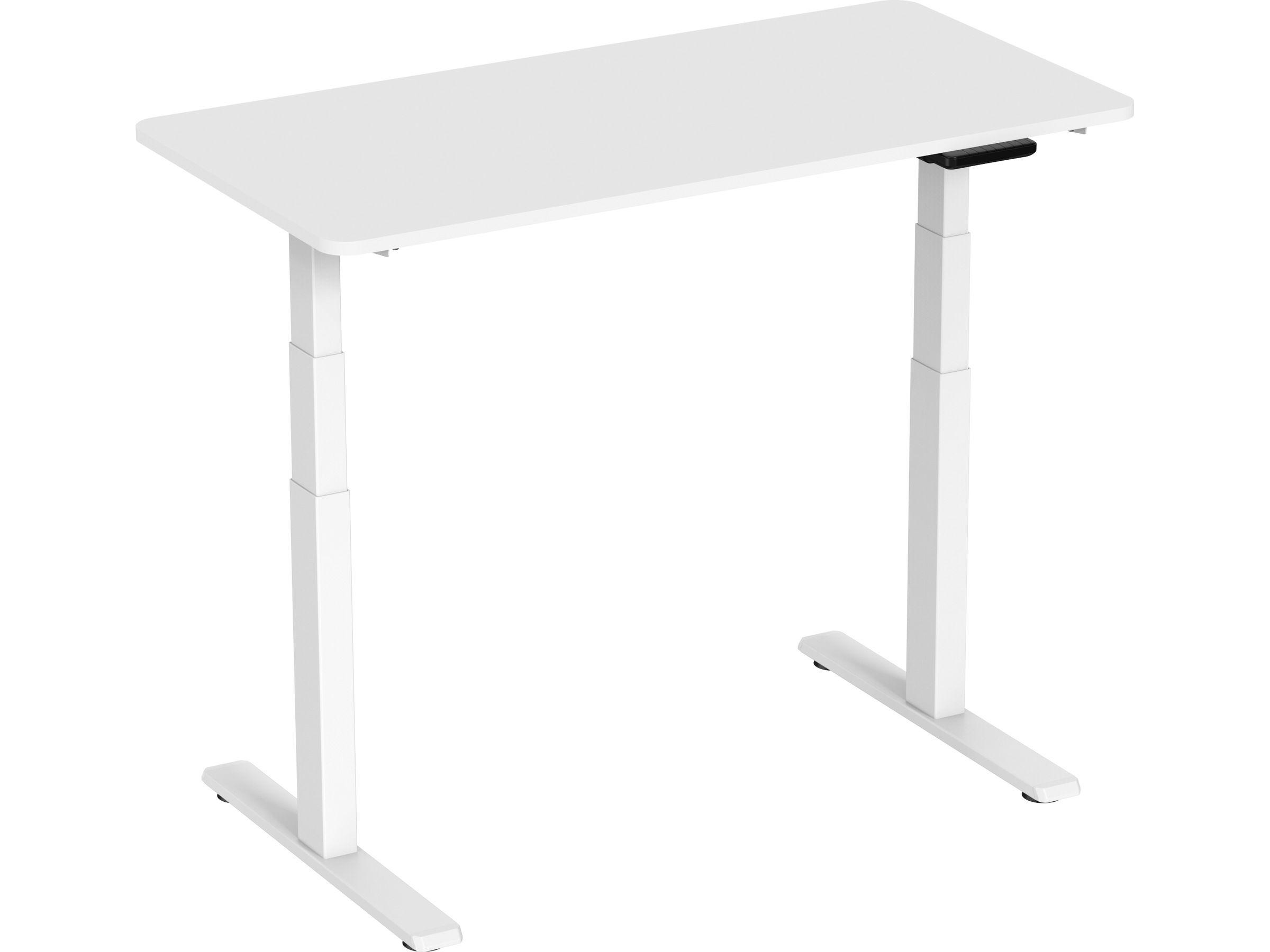 Ergonomisk Hev/Senk skrivebord 120cm (hvit) Skrivebord