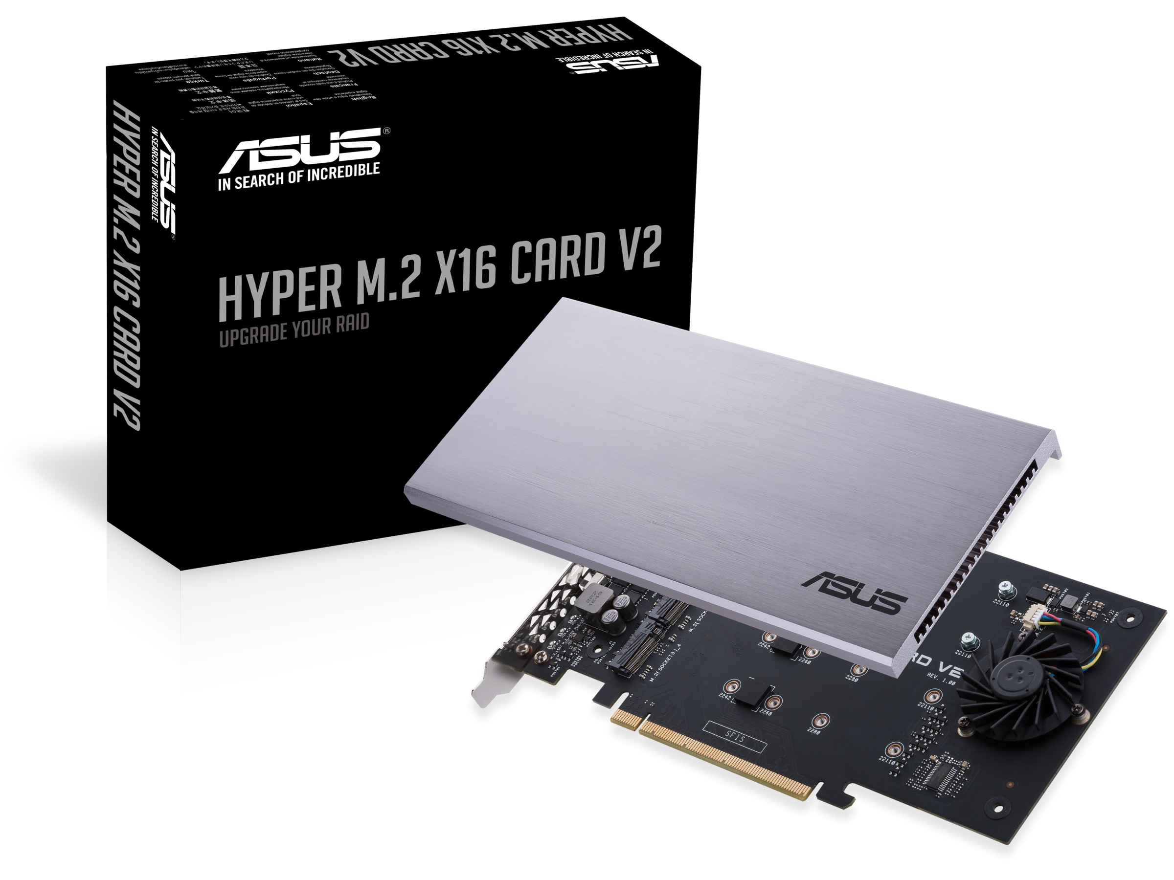 ASUS Hyper M.2 X16 Card V2 SSD M.2