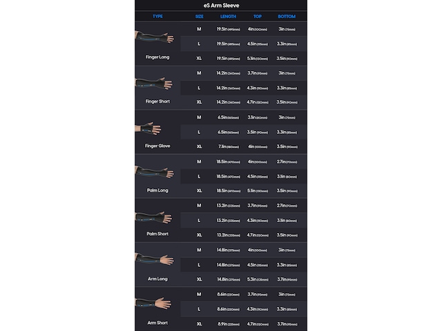 Pulsar eS Gaming Sleeve Arm Long M Tilbehør