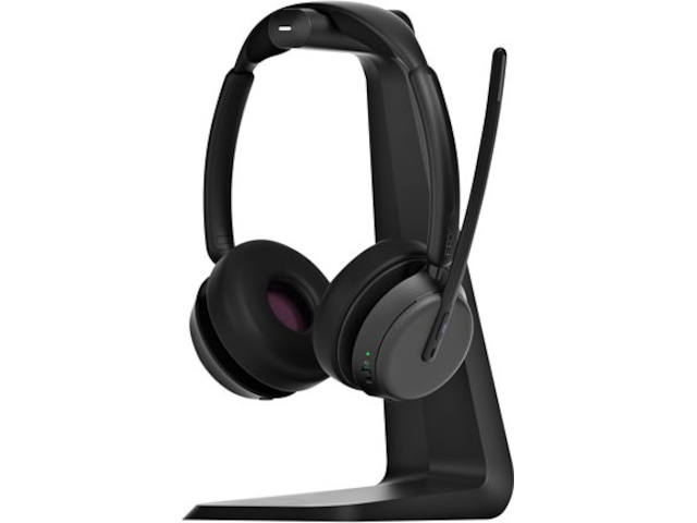 EPOS Impact 1061T Trådløse hodetelefoner med ladestativ (sort) Hodesett, trådløse