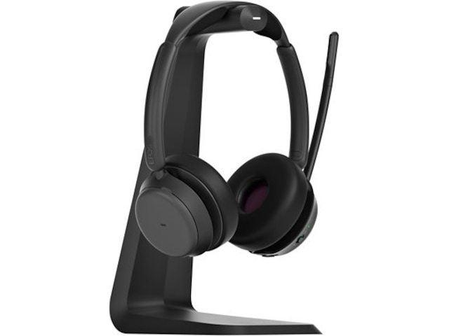 EPOS Impact 1061T Trådløse hodetelefoner med ladestativ (sort) Hodesett, trådløse