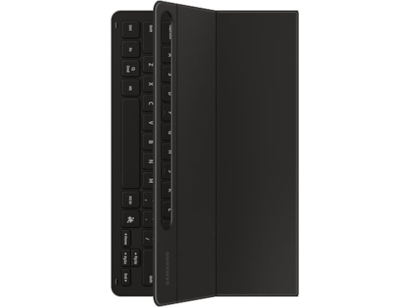 Samsung Galaxy Tab S10 Lite/FE og S9/FE Slim tastaturdeksel (sort) Tastatur og stylus