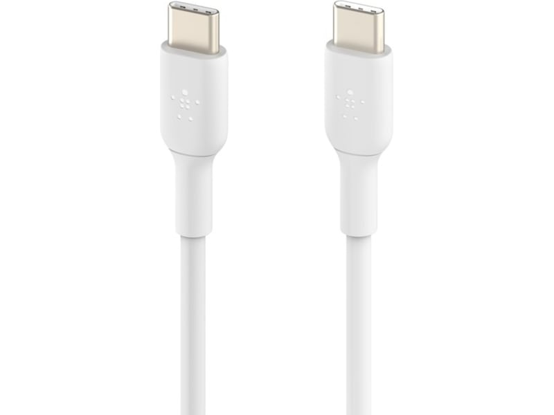 Belkin USB-C kabel 2m (hvit) USB-kabler