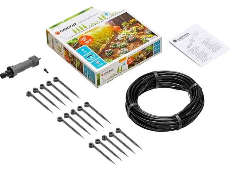 Gardena Micro drip startsett for planterader S Vanningssystemer