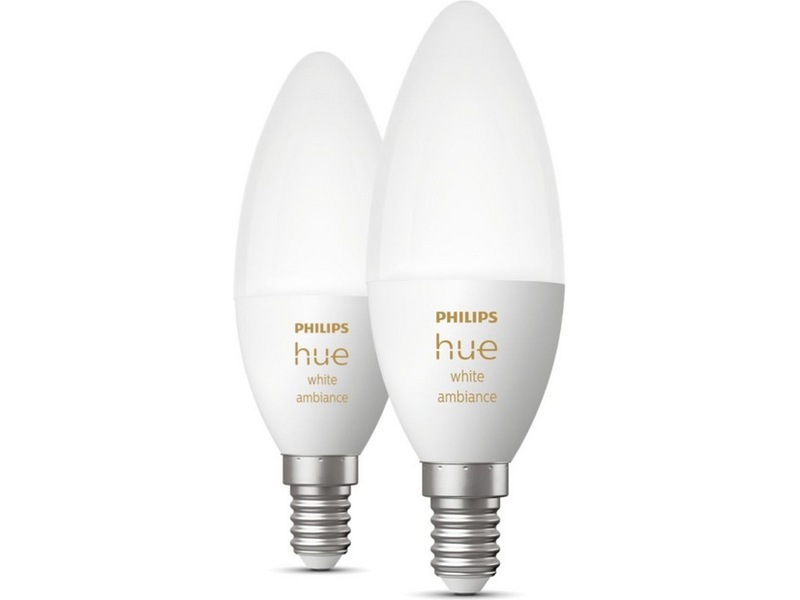 Philips Hue White ambiance 2-pakning E14 Lyspærer & LED-pærer