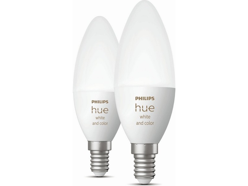 Philips Hue White and color ambiance 2-pakning E14 Lyspærer & LED-pærer