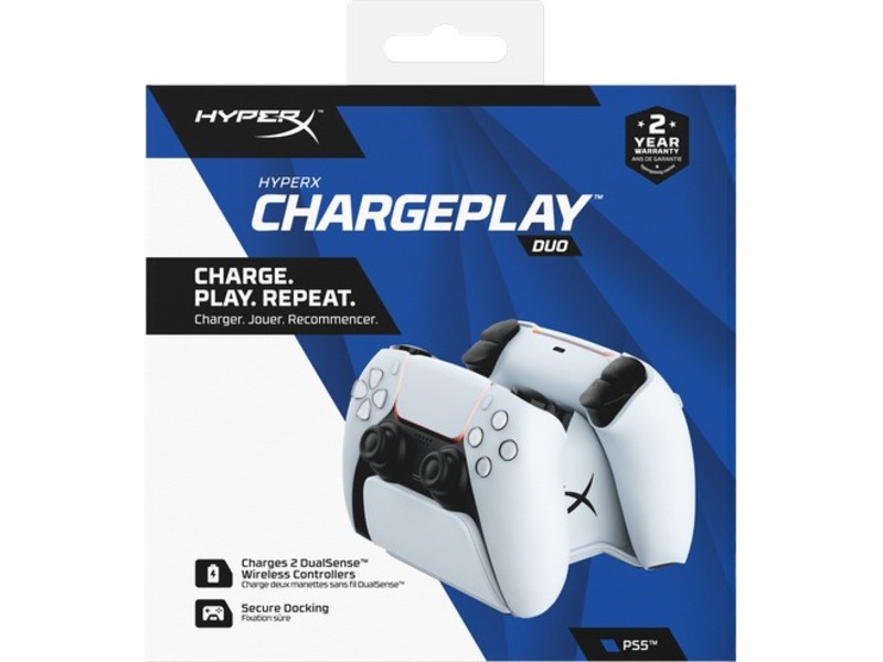 HyperX ChargePlay Duo - Charging Station for DualSense Tilbehør til PS5