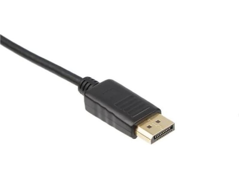 Displayport kabel 1m (sort) Monitorkabler