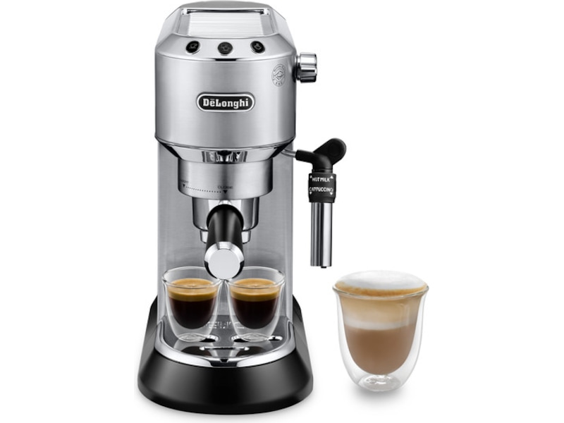 DeLonghi Dedica Style EC685.M  Manuell espressomaskin (sølv) Espressomaskiner