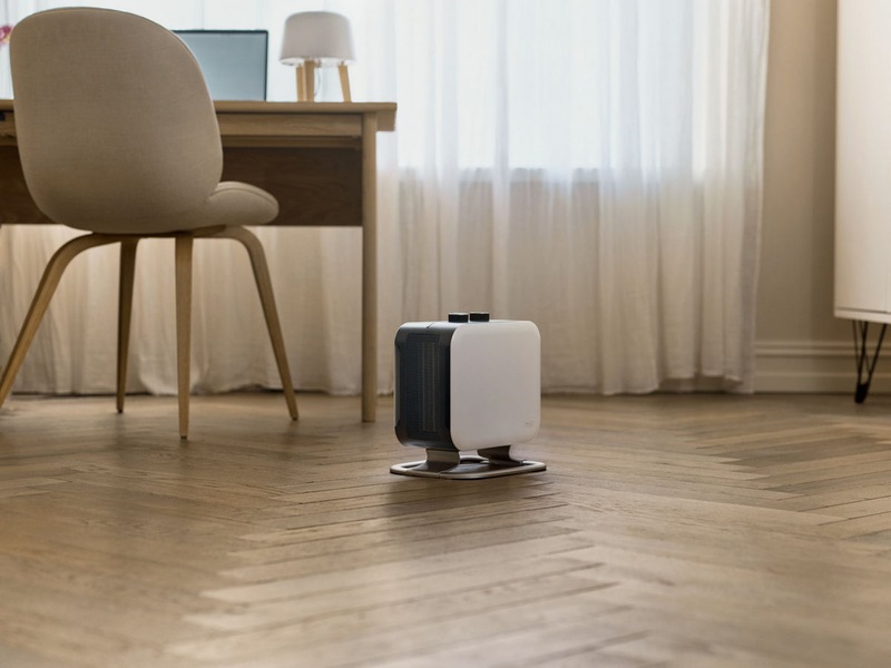 Mill Compact vifteovn 1800W med fot (hvit) Vifter & vifteovn